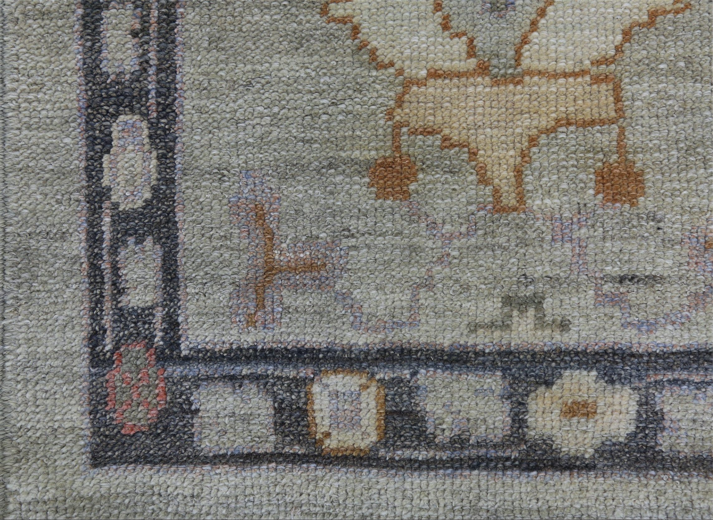 Thumbnail 13 for Turkey Oushak Tribal Rug 90701