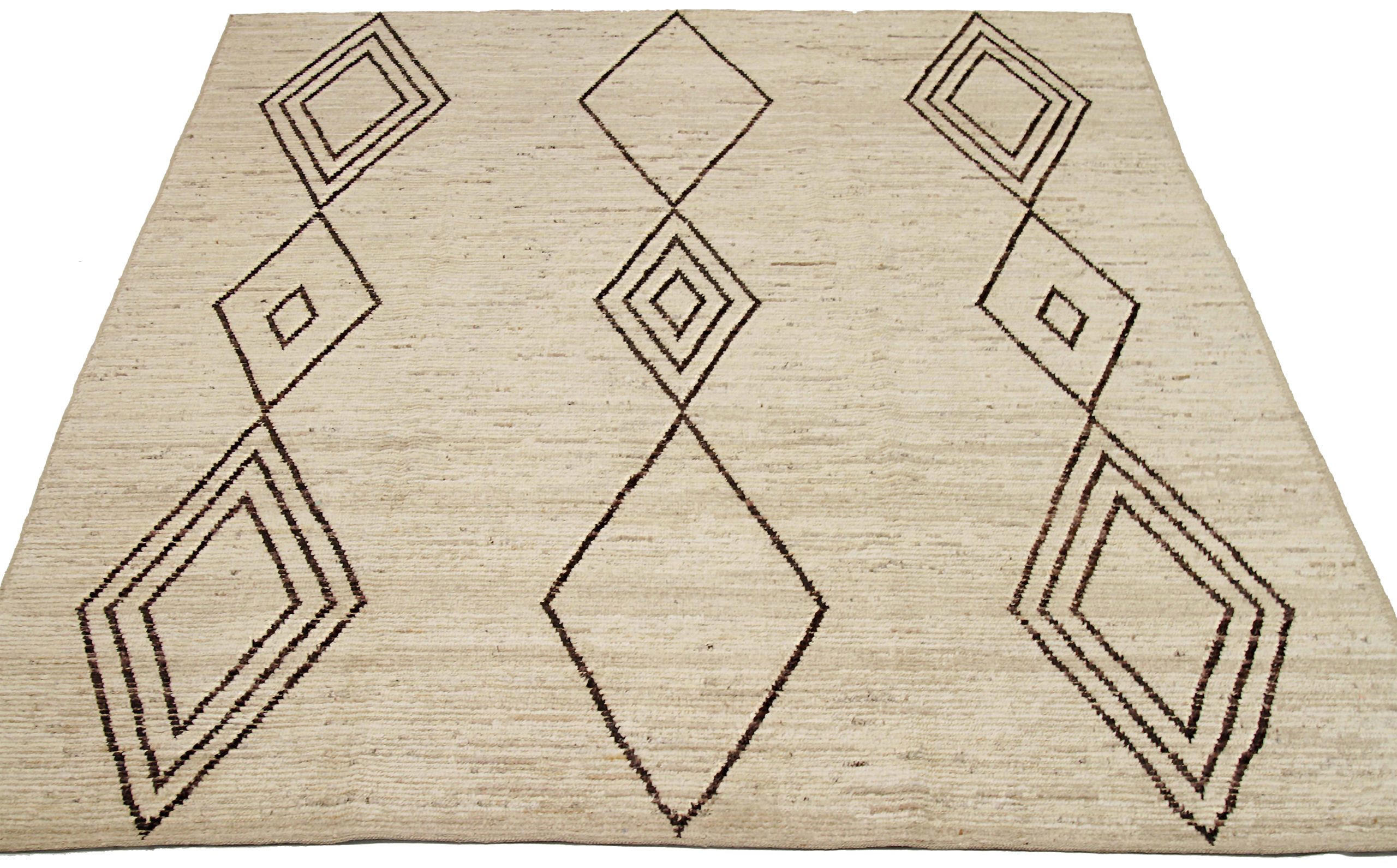 Thumbnail 12 for Afghanistan Moroccan Tribal Rug 90432