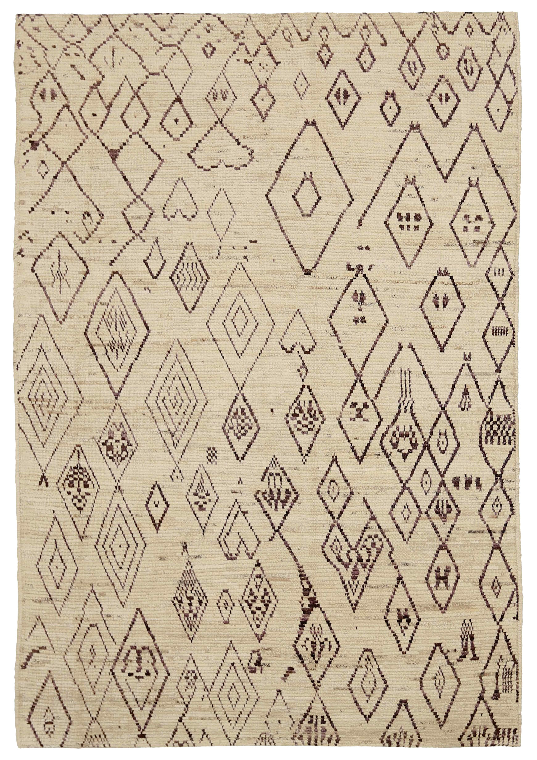 Thumbnail 4 for Afghanistan Moroccan Tribal Rug 90431