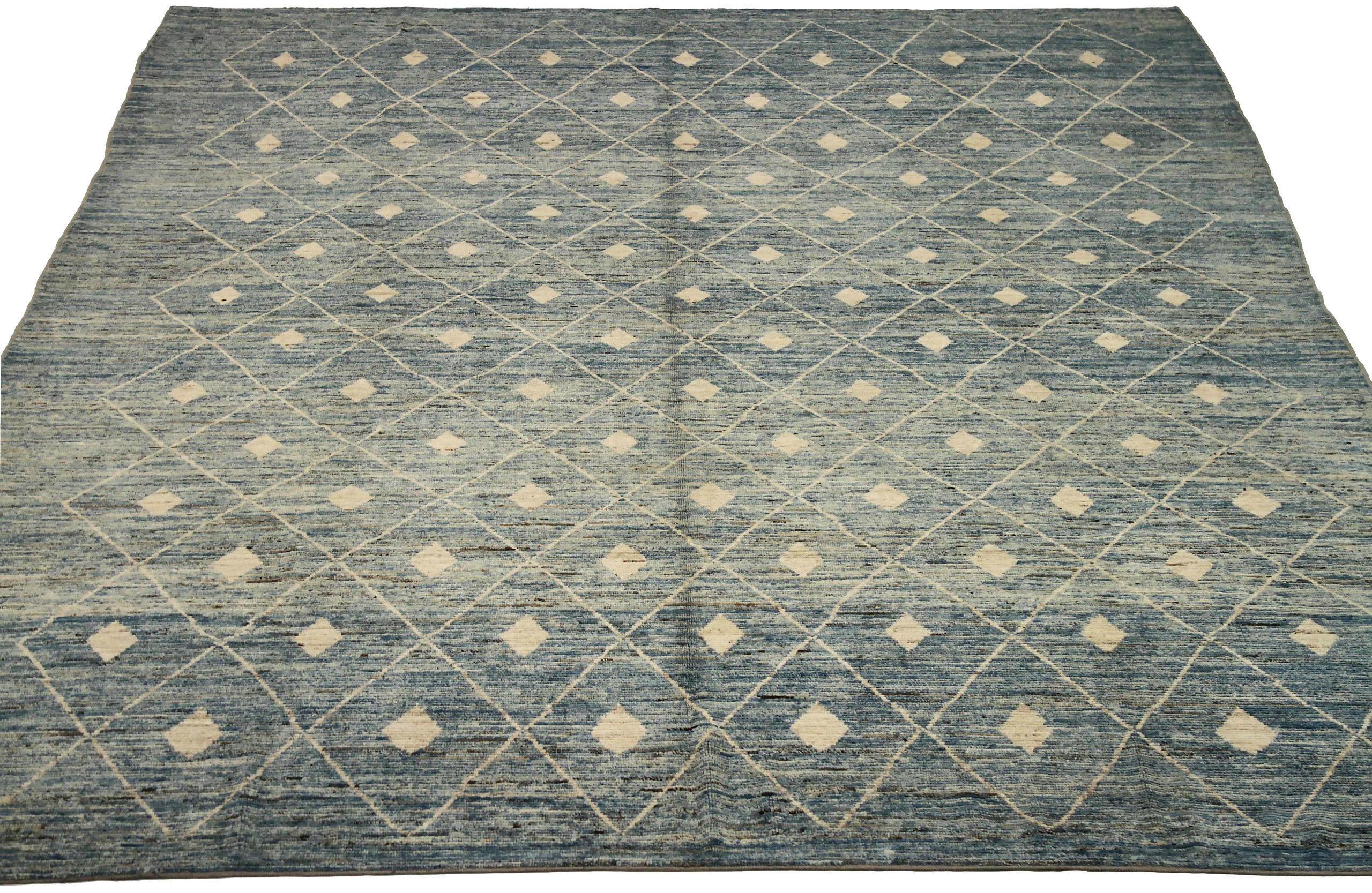 Thumbnail 8 for Afghanistan Moroccan Tribal Rug 90424