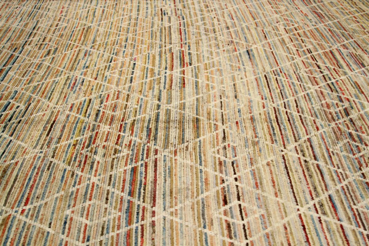 Thumbnail 14 for Afghanistan Moroccan Tribal Rug 90418