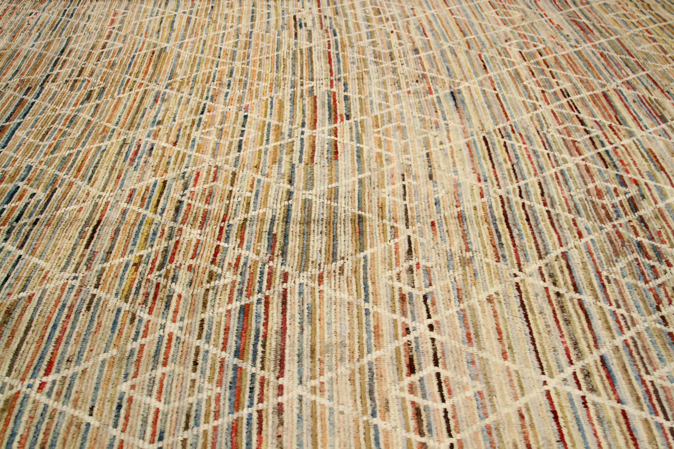 Thumbnail 8 for Afghanistan Moroccan Tribal Rug 90418