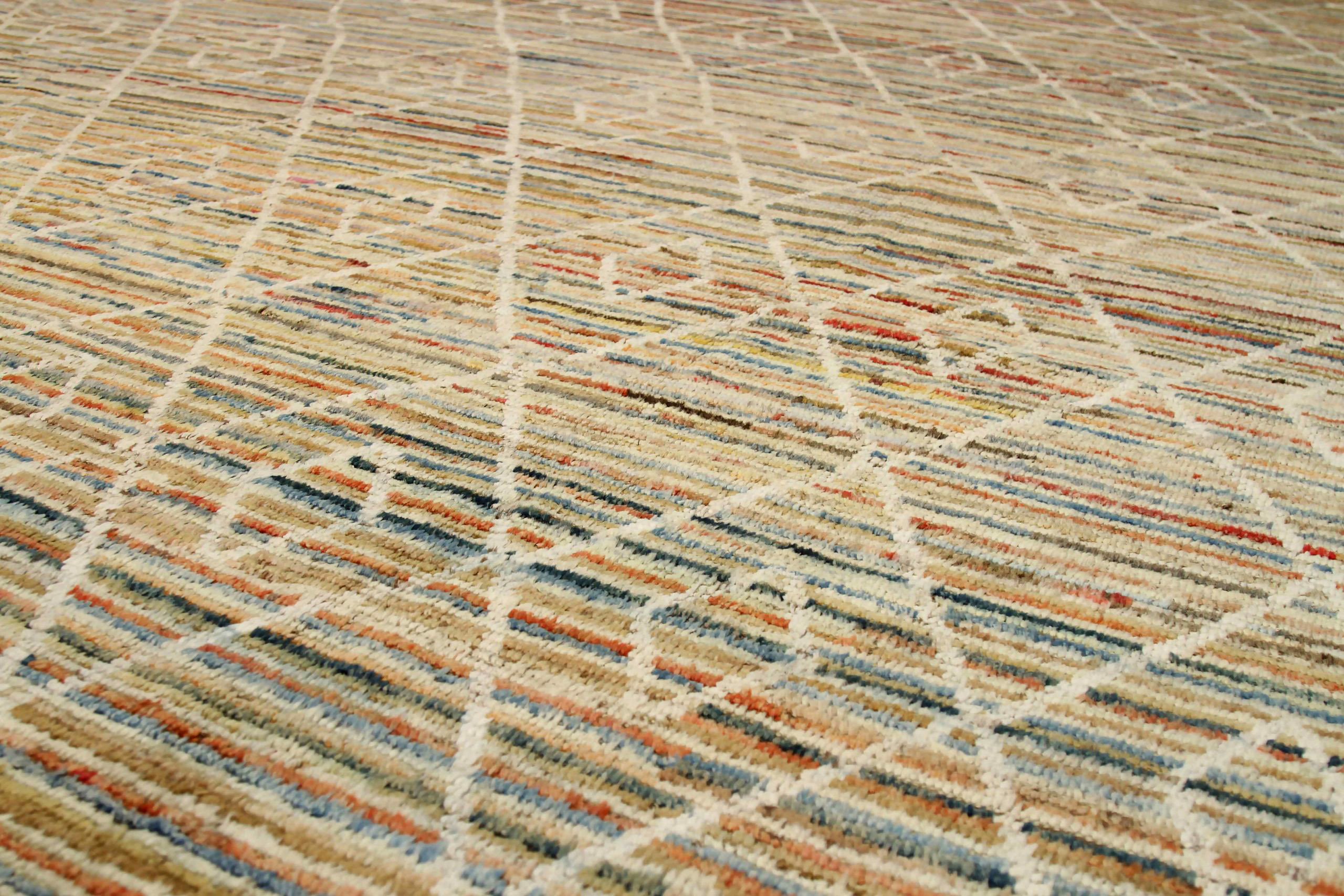 Thumbnail 7 for Afghanistan Moroccan Tribal Rug 90418