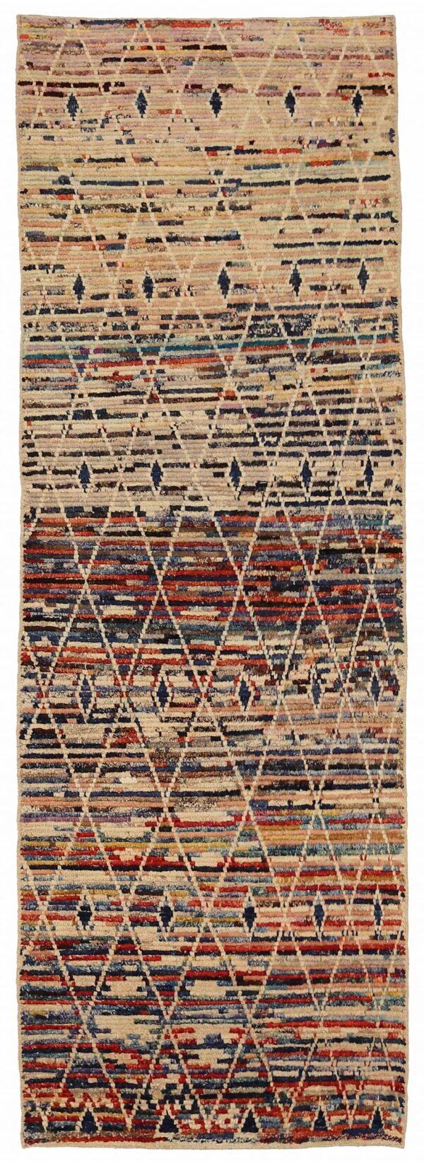 Thumbnail 14 for Afghanistan Moroccan Tribal Rug 90417
