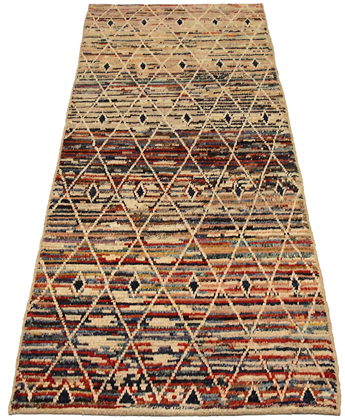 Thumbnail 13 for Afghanistan Moroccan Tribal Rug 90417