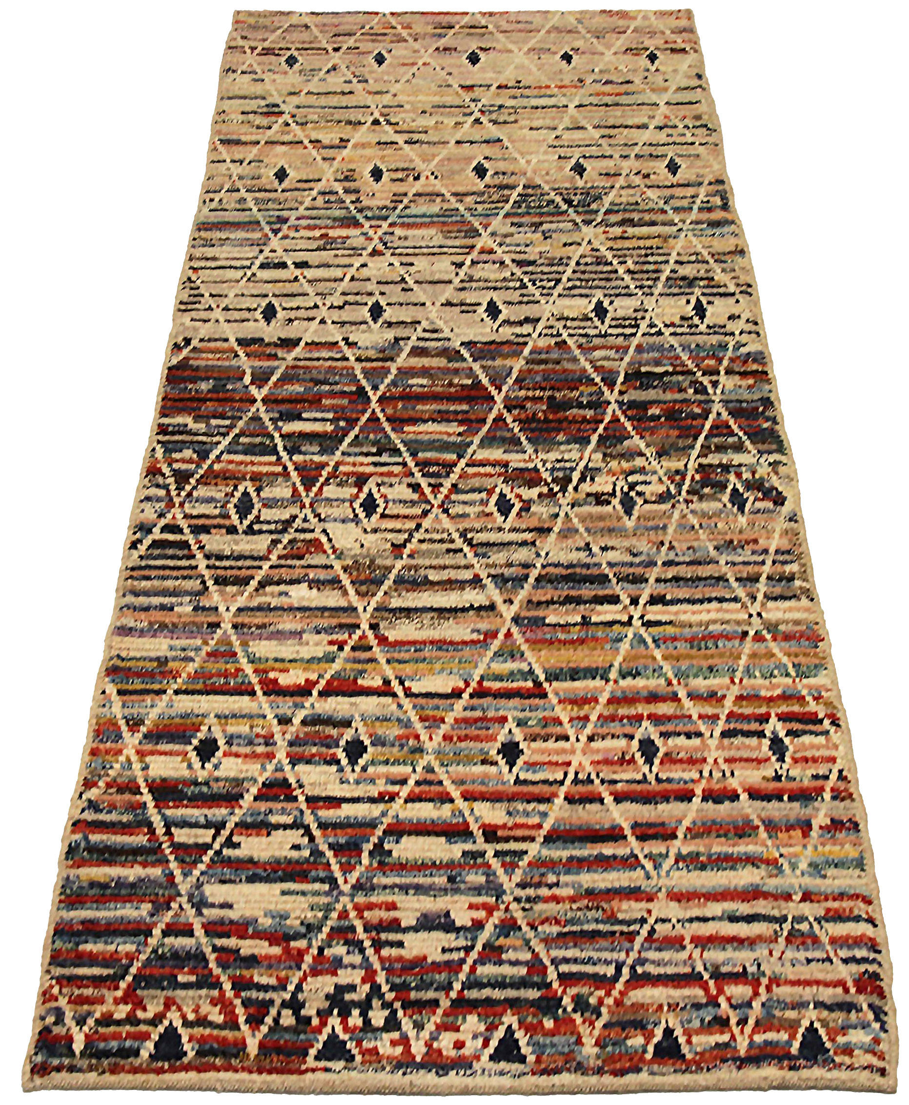 Thumbnail 4 for Afghanistan Moroccan Tribal Rug 90417