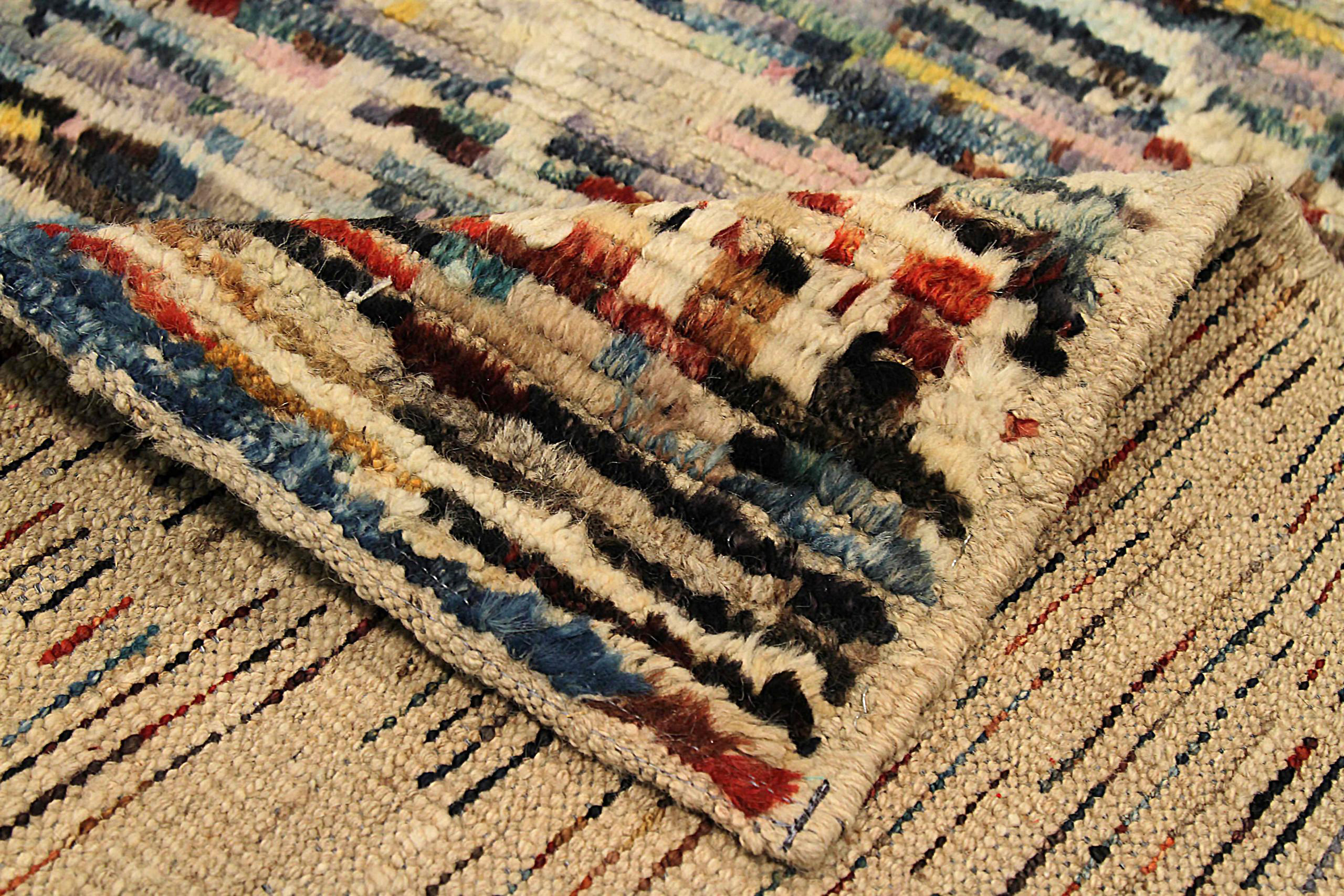 Thumbnail 2 for Afghanistan Moroccan Tribal Rug 90411