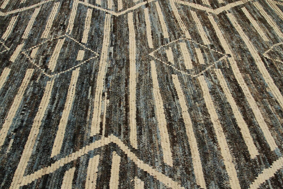 Thumbnail 14 for Afghanistan Moroccan Tribal Rug 90495