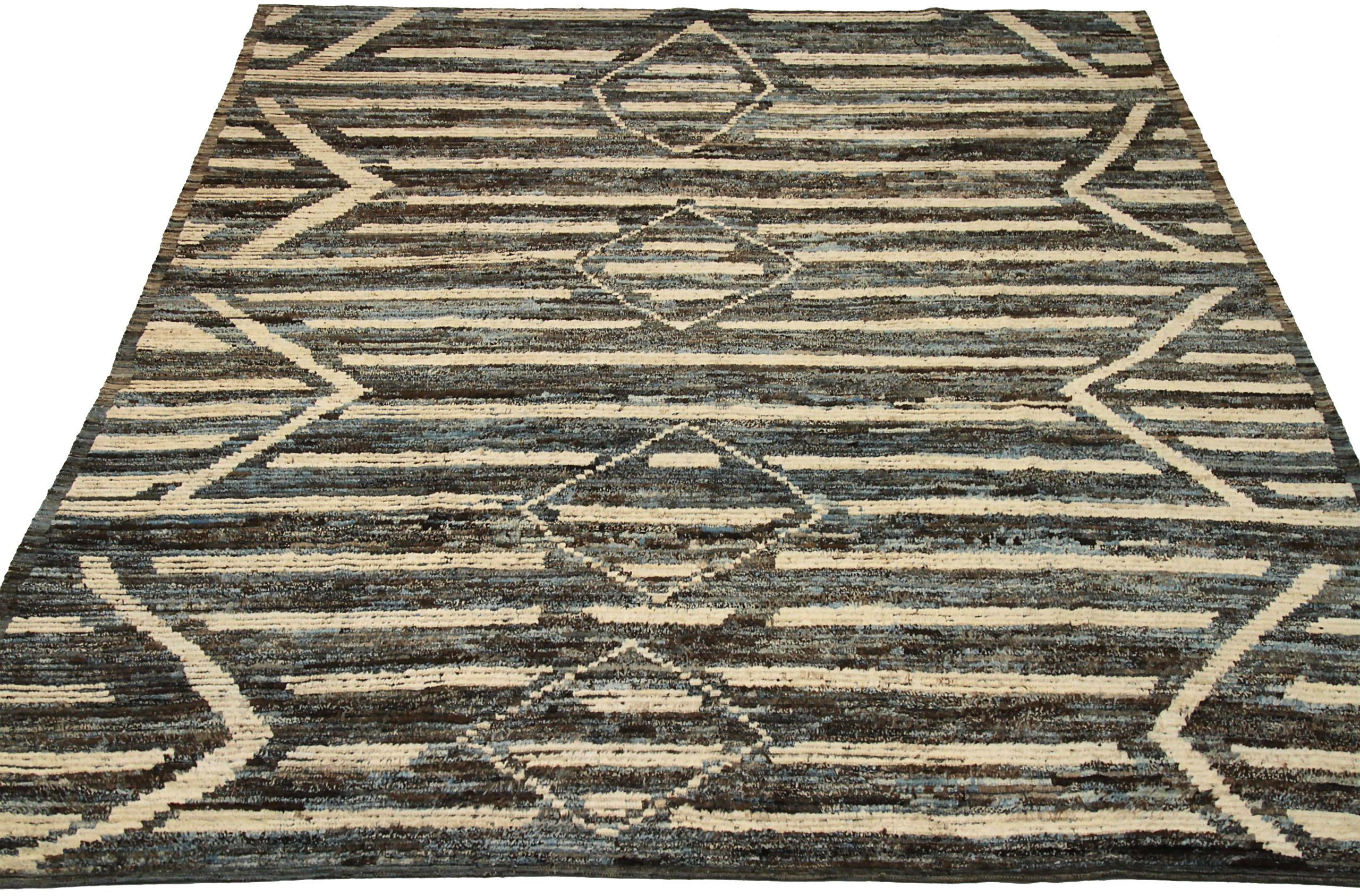 Thumbnail 9 for Afghanistan Moroccan Tribal Rug 90495