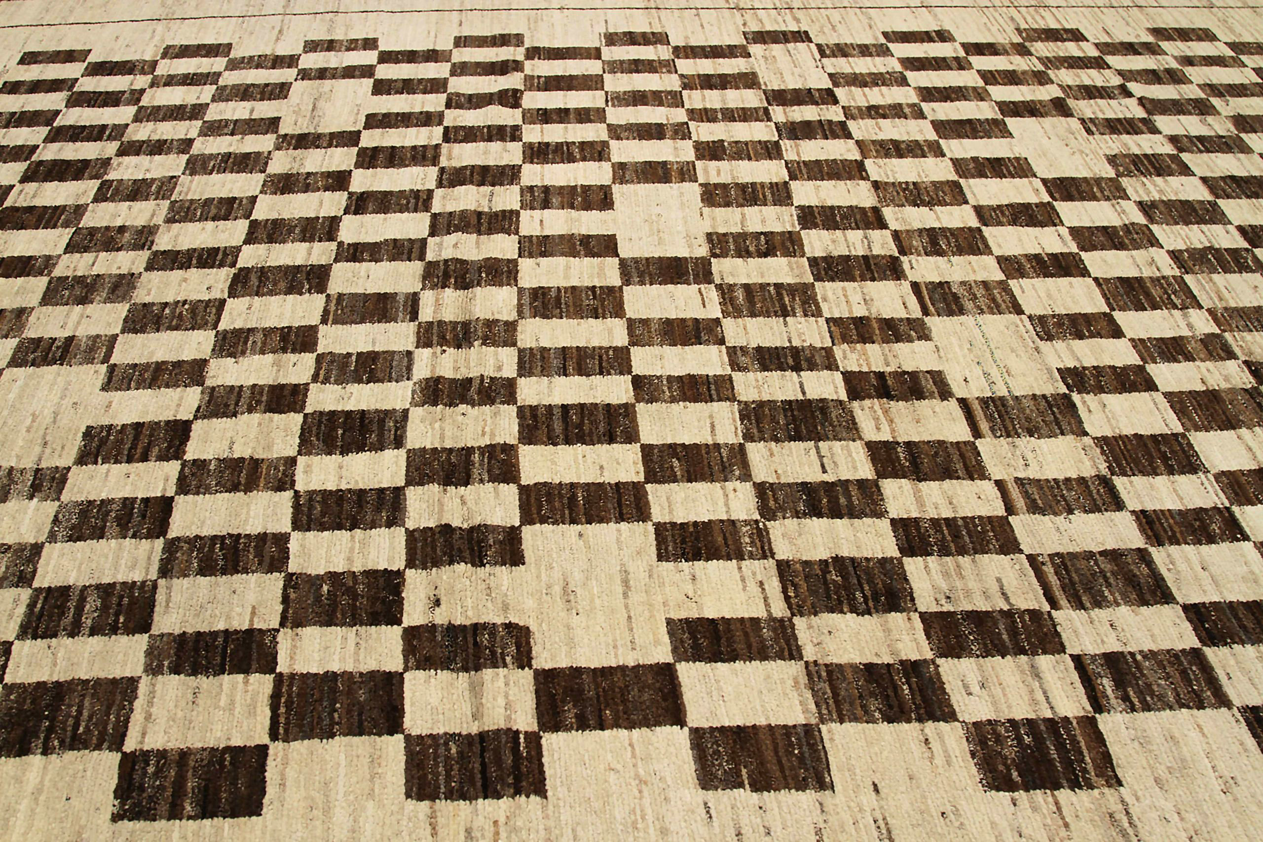 Thumbnail 3 for Afghanistan Moroccan Tribal Rug 90488