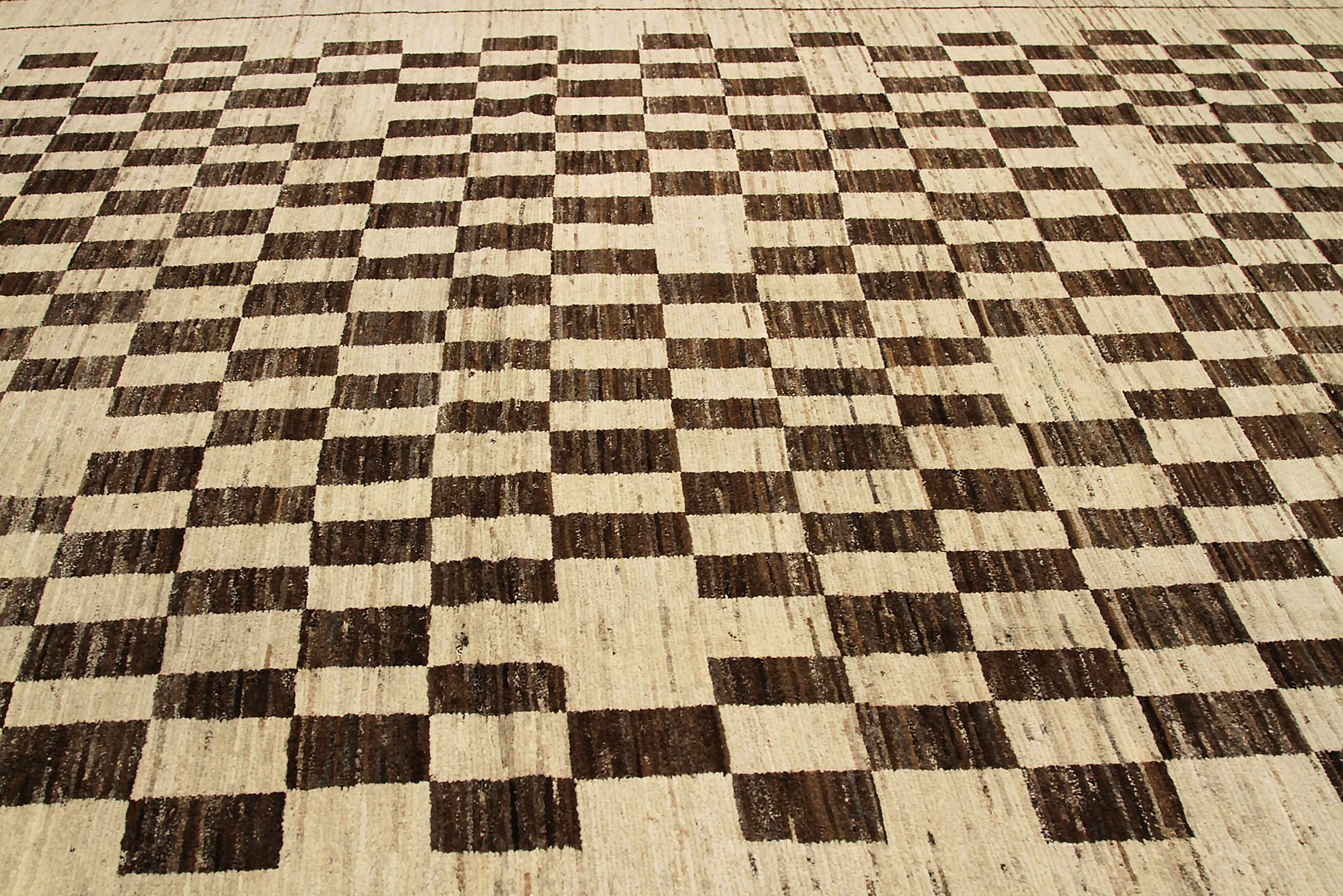 Thumbnail 4 for Afghanistan Moroccan Tribal Rug 90488