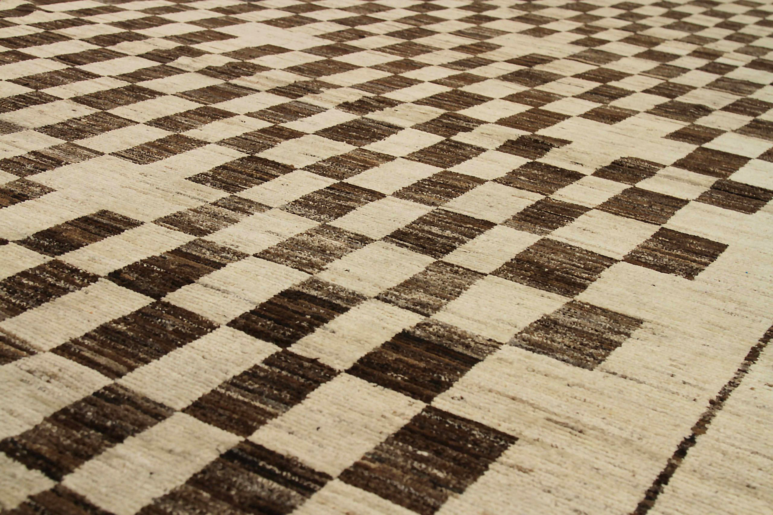 Thumbnail 7 for Afghanistan Moroccan Tribal Rug 90488