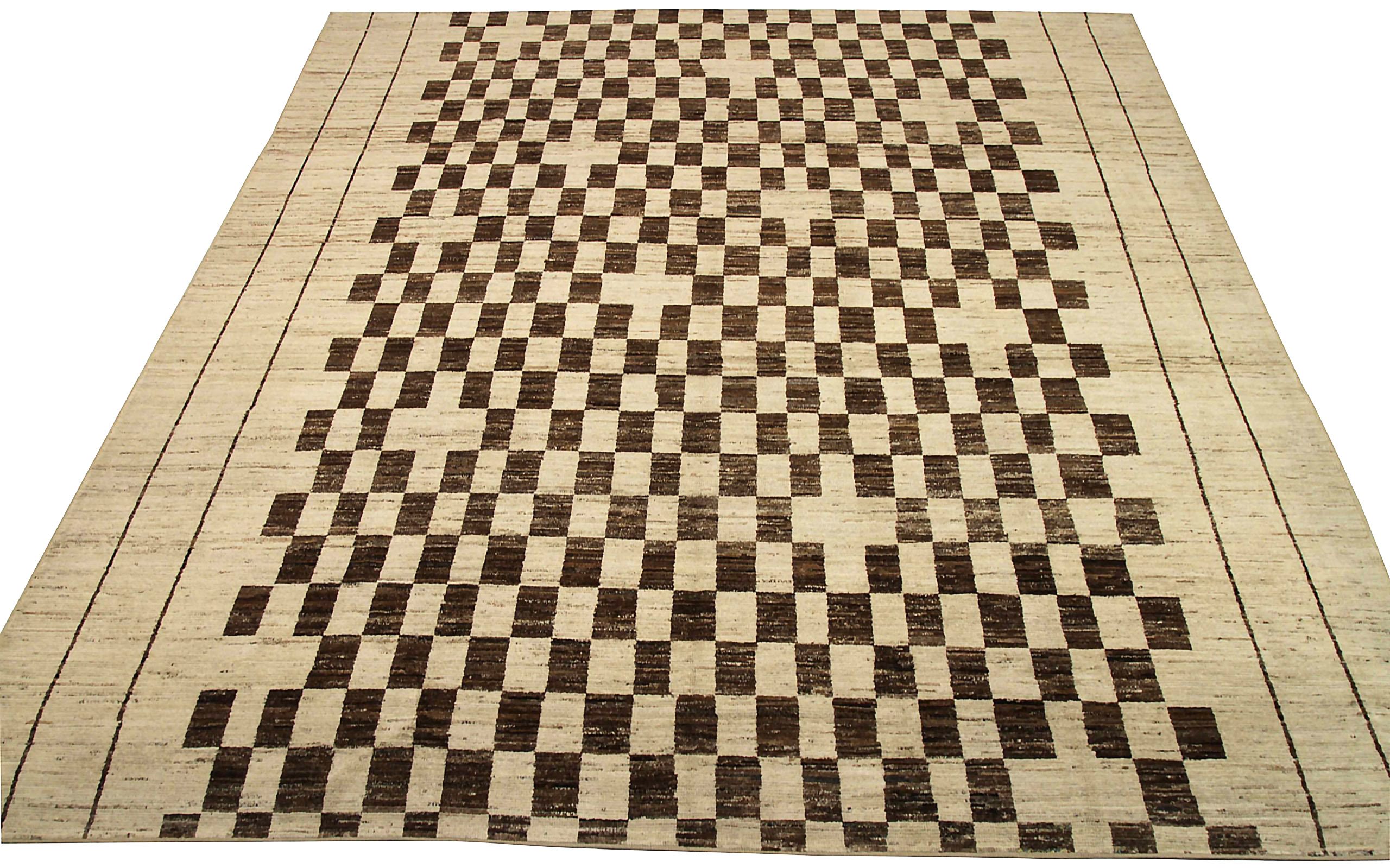 Thumbnail 9 for Afghanistan Moroccan Tribal Rug 90488