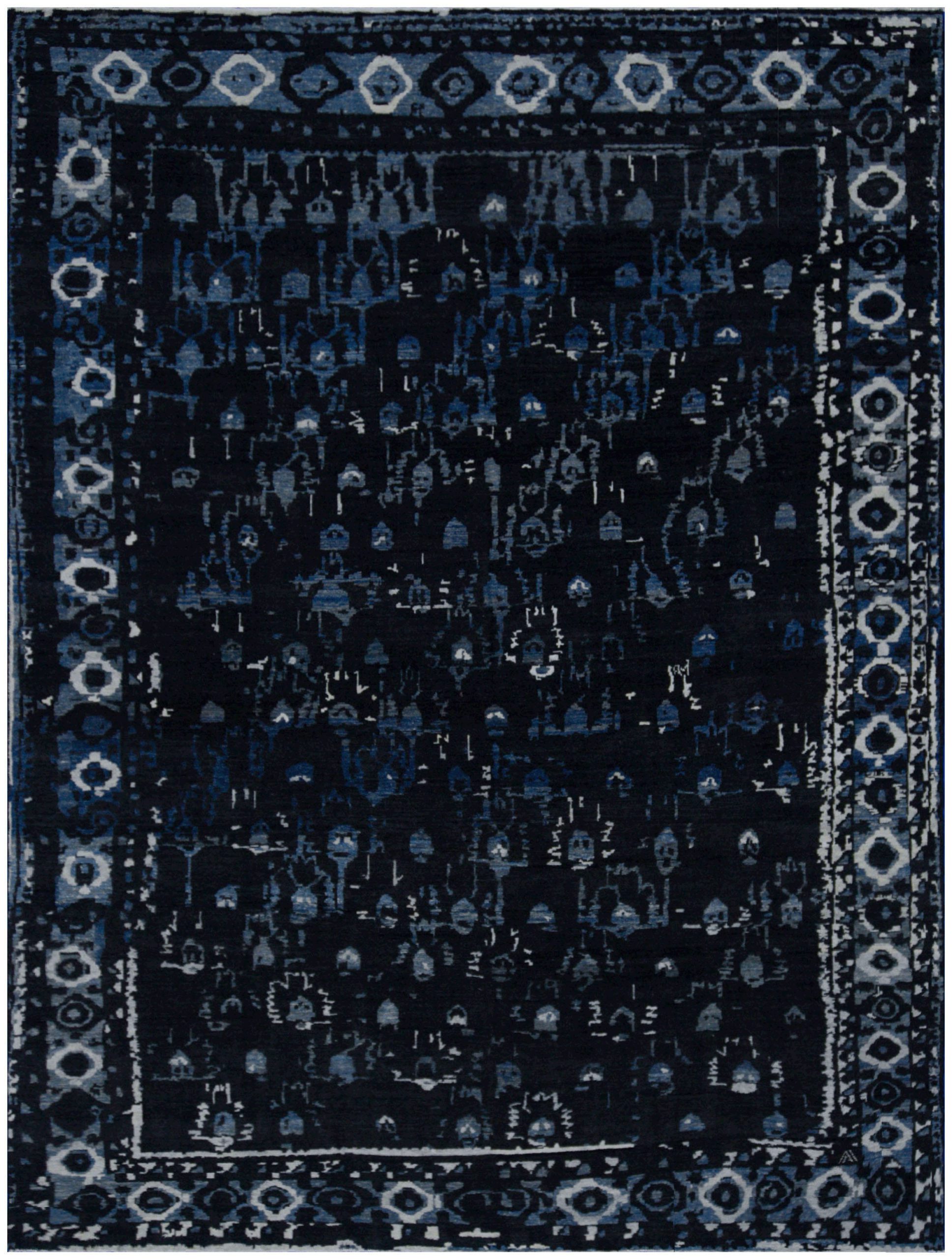 Thumbnail 14 for Turkey Oushak Tribal Rug 88280