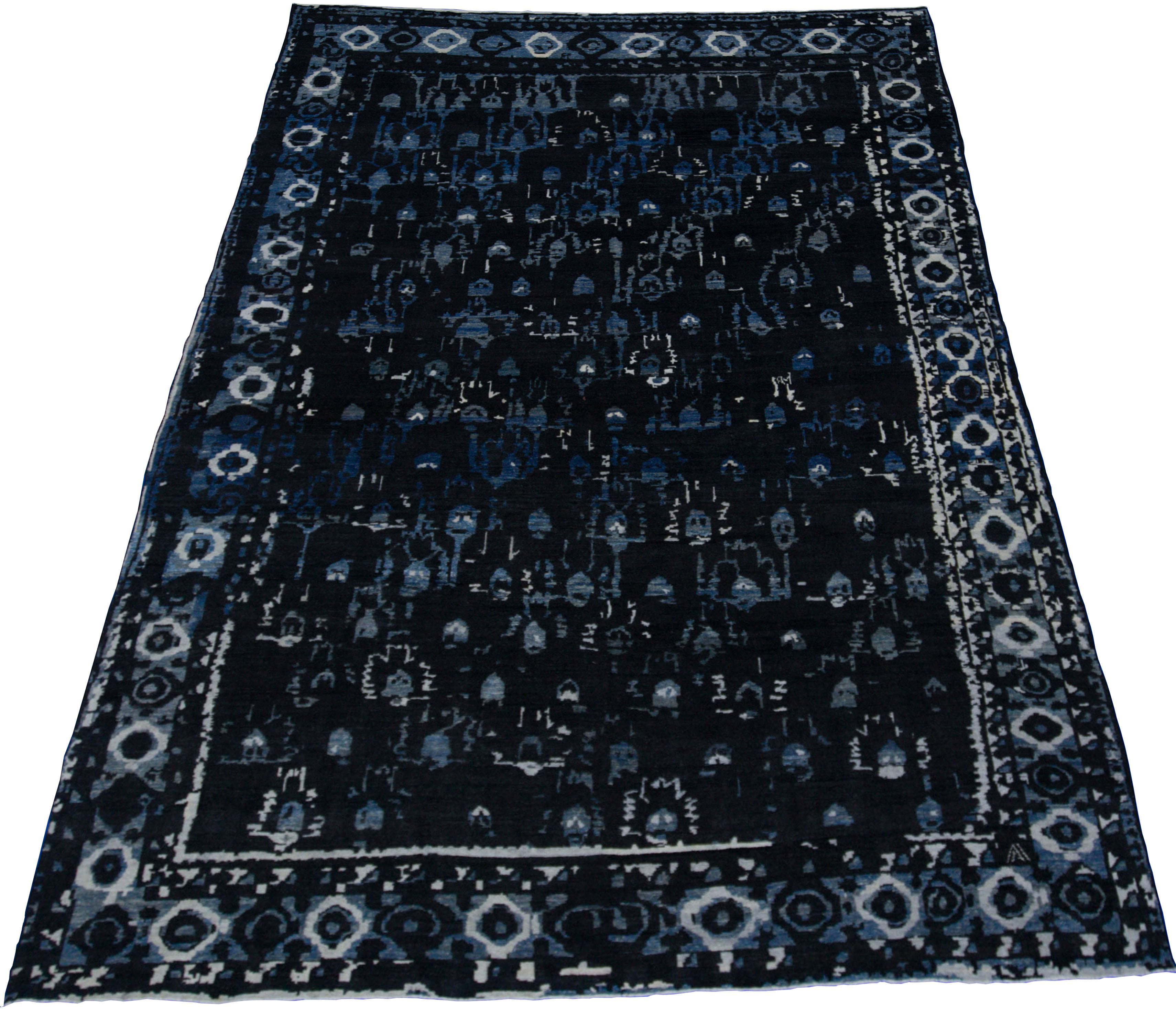 Thumbnail 7 for Turkey Oushak Tribal Rug 88280