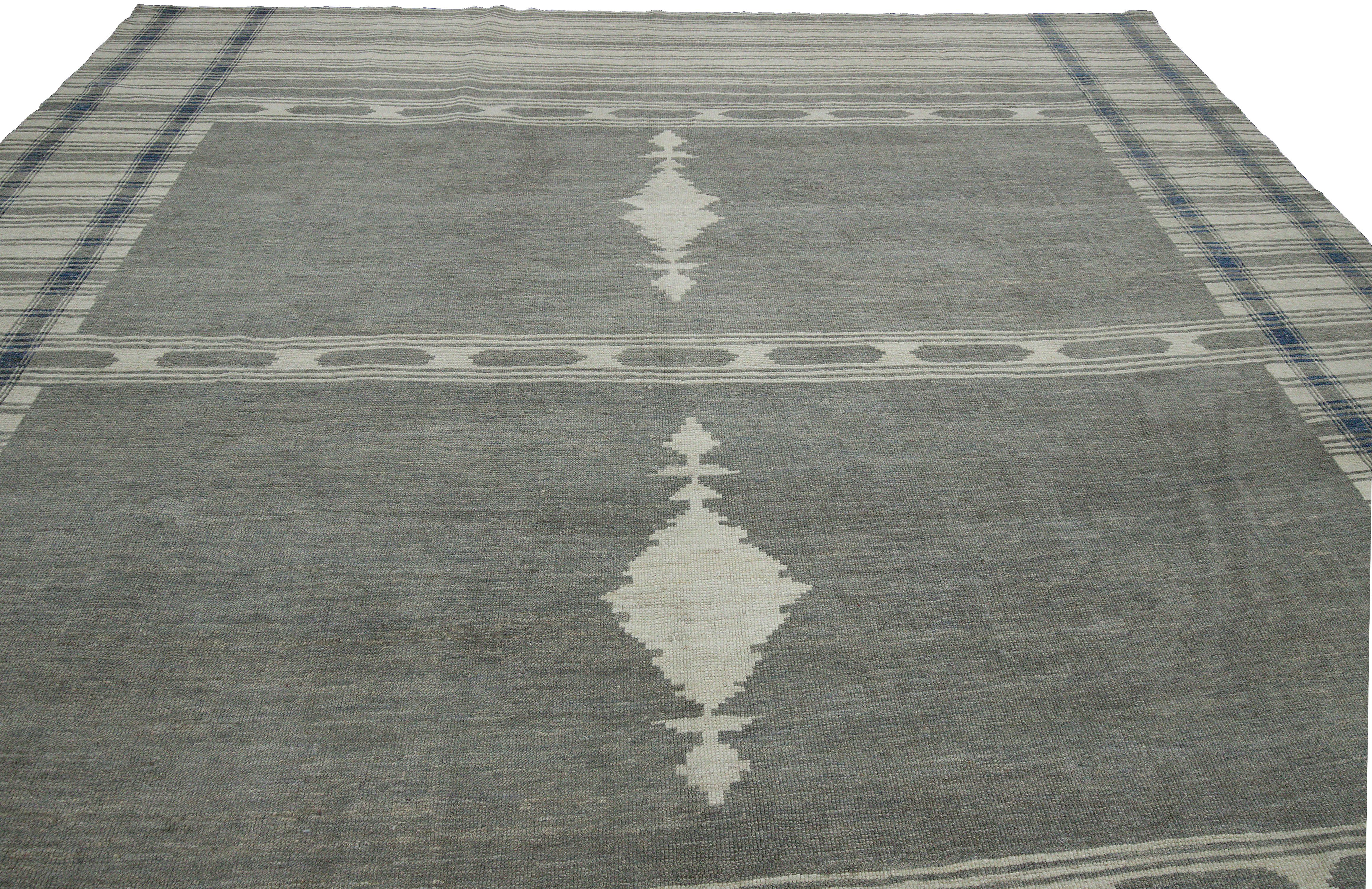 Thumbnail 4 for Turkey Oushak Tribal Rug 88339