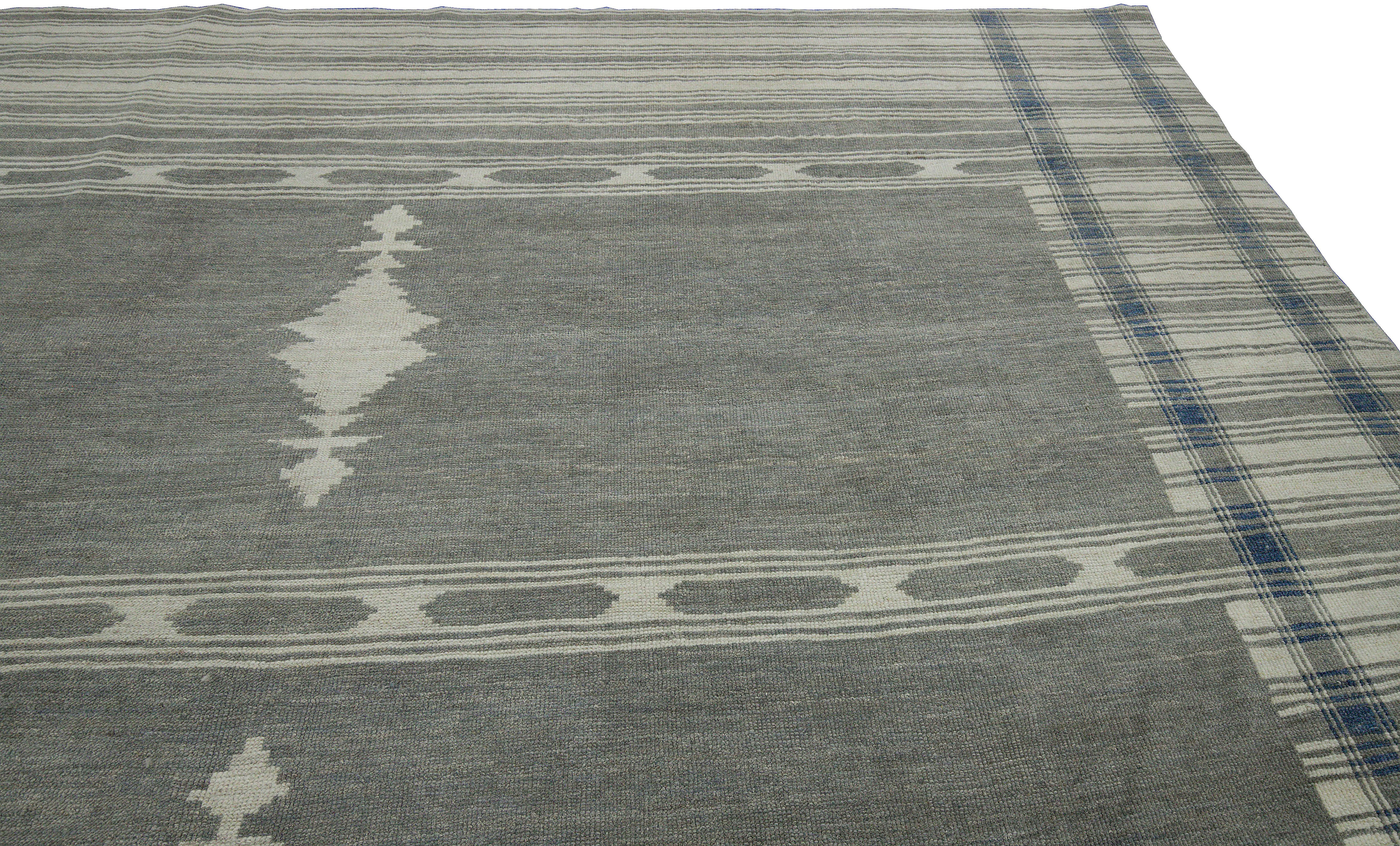 Thumbnail 2 for Turkey Oushak Tribal Rug 88339