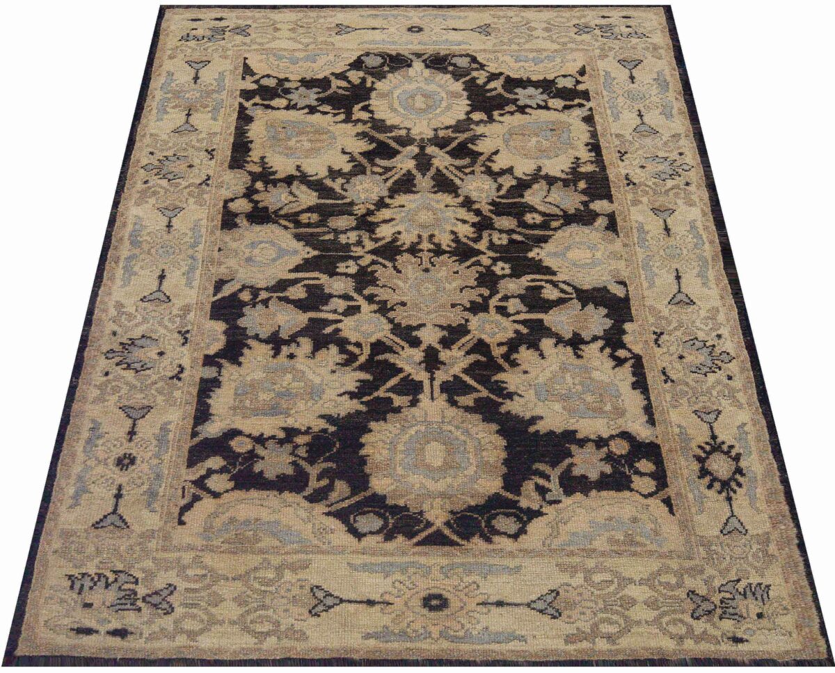 Thumbnail 11 for Turkey Oushak Tribal Rug 88330