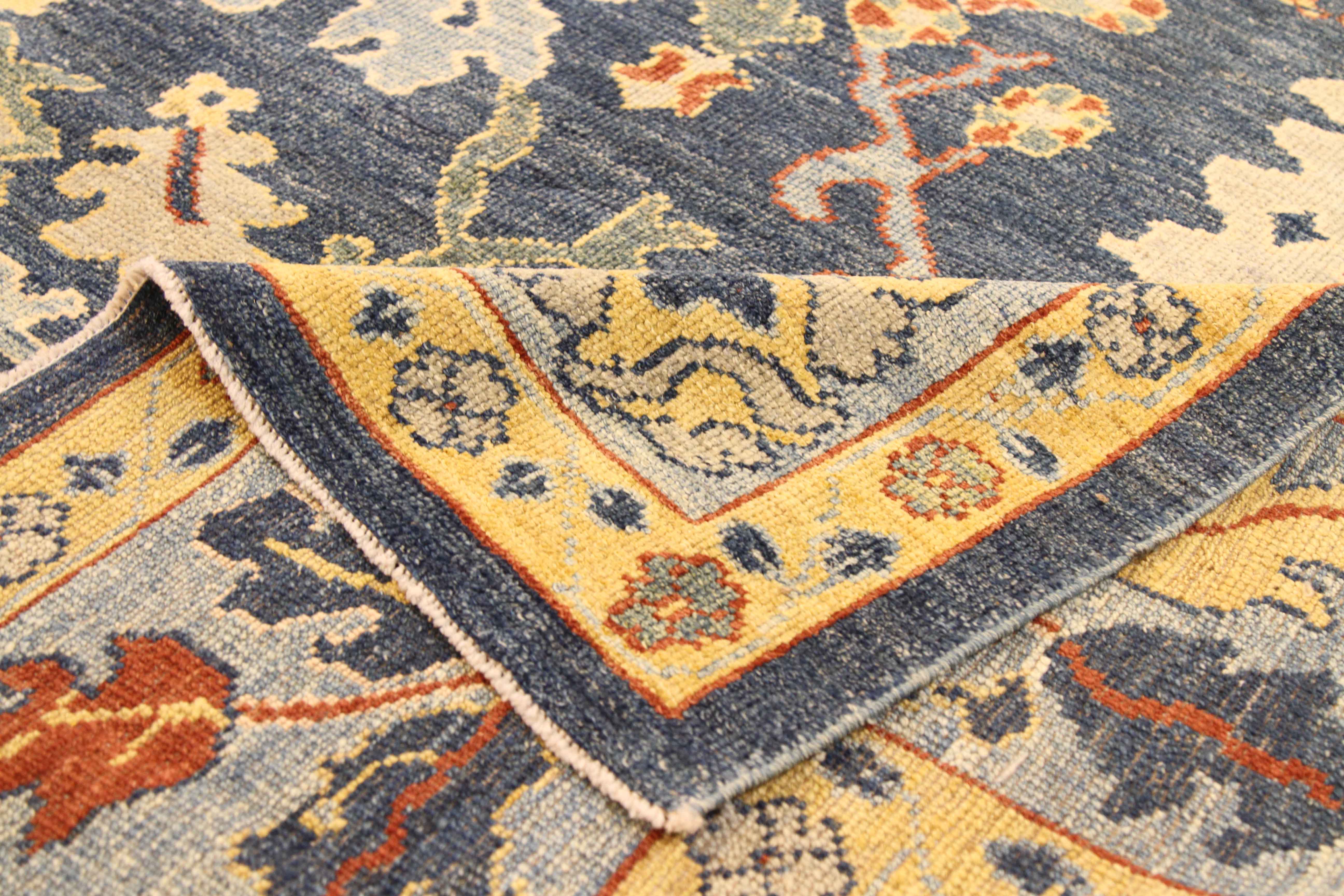 Thumbnail 6 for Persian Oushak Traditional Rug 68753