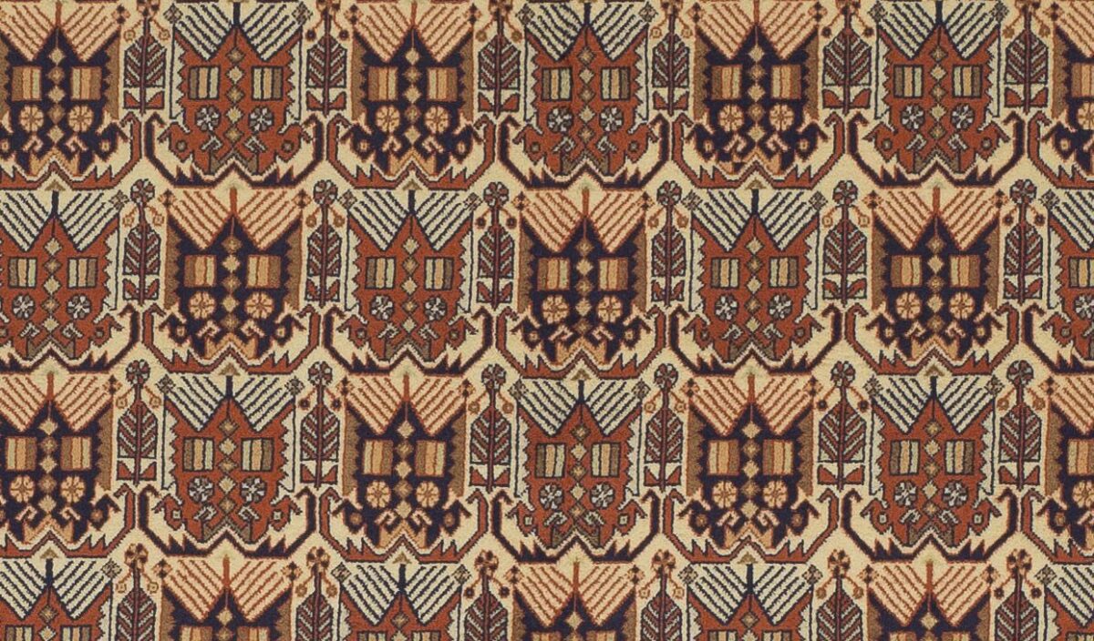 Thumbnail 15 for Antique Persian Transitional Rug 13332