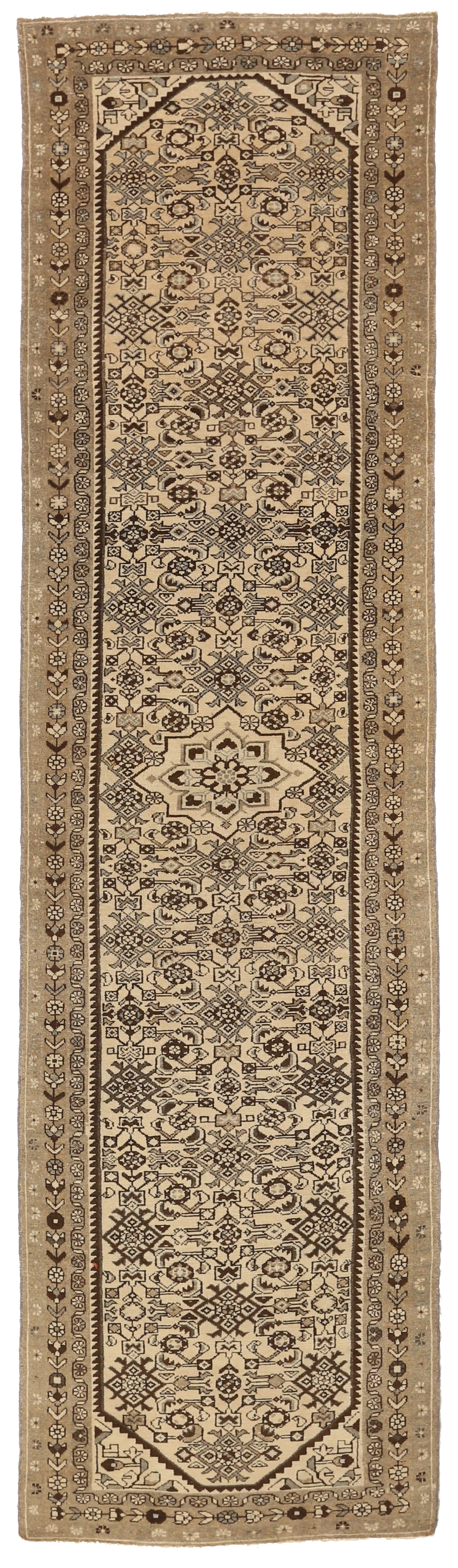 Thumbnail 3 for Antique Persian Malayer Transitional Rug 13361
