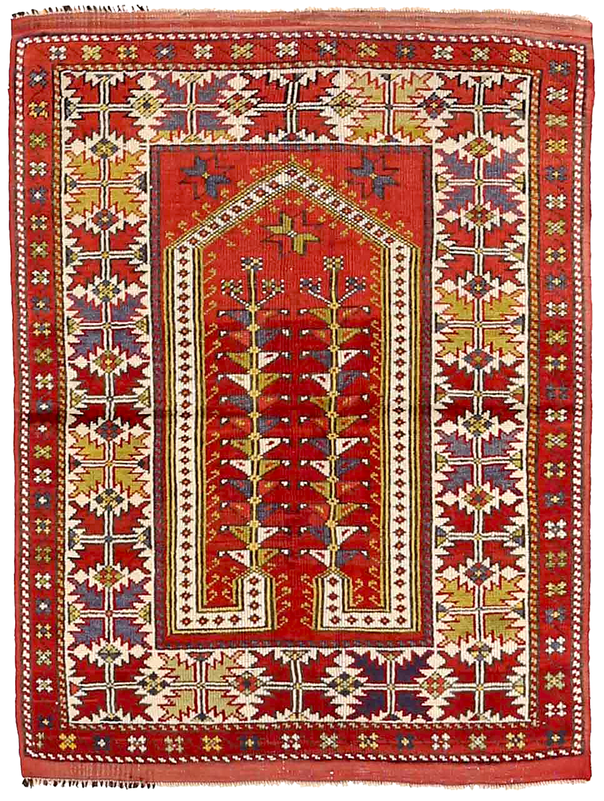 Thumbnail 3 for Antique Turkey Tribal Rug 68904