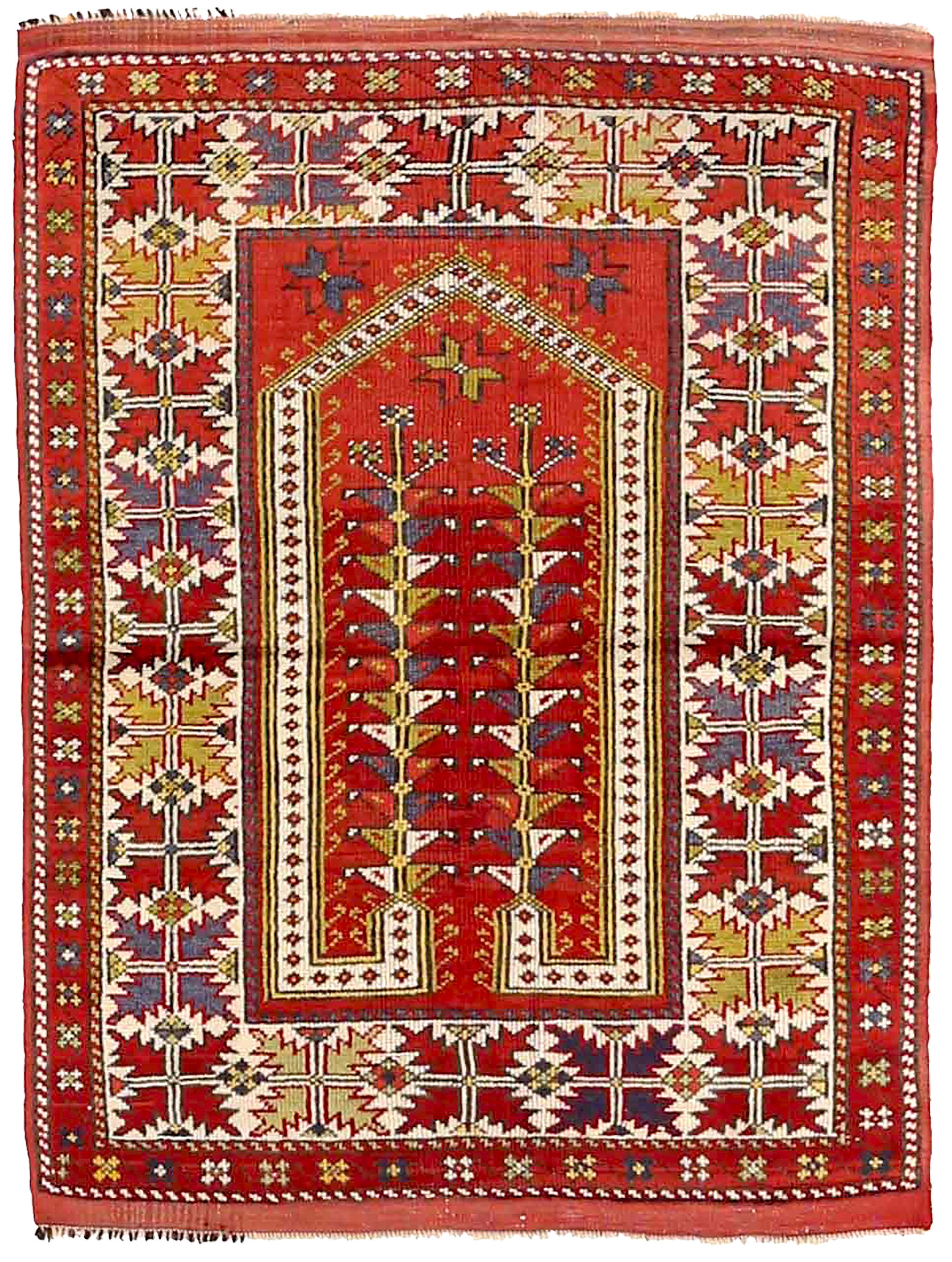 Thumbnail 7 for Antique Turkey Tribal Rug 68904