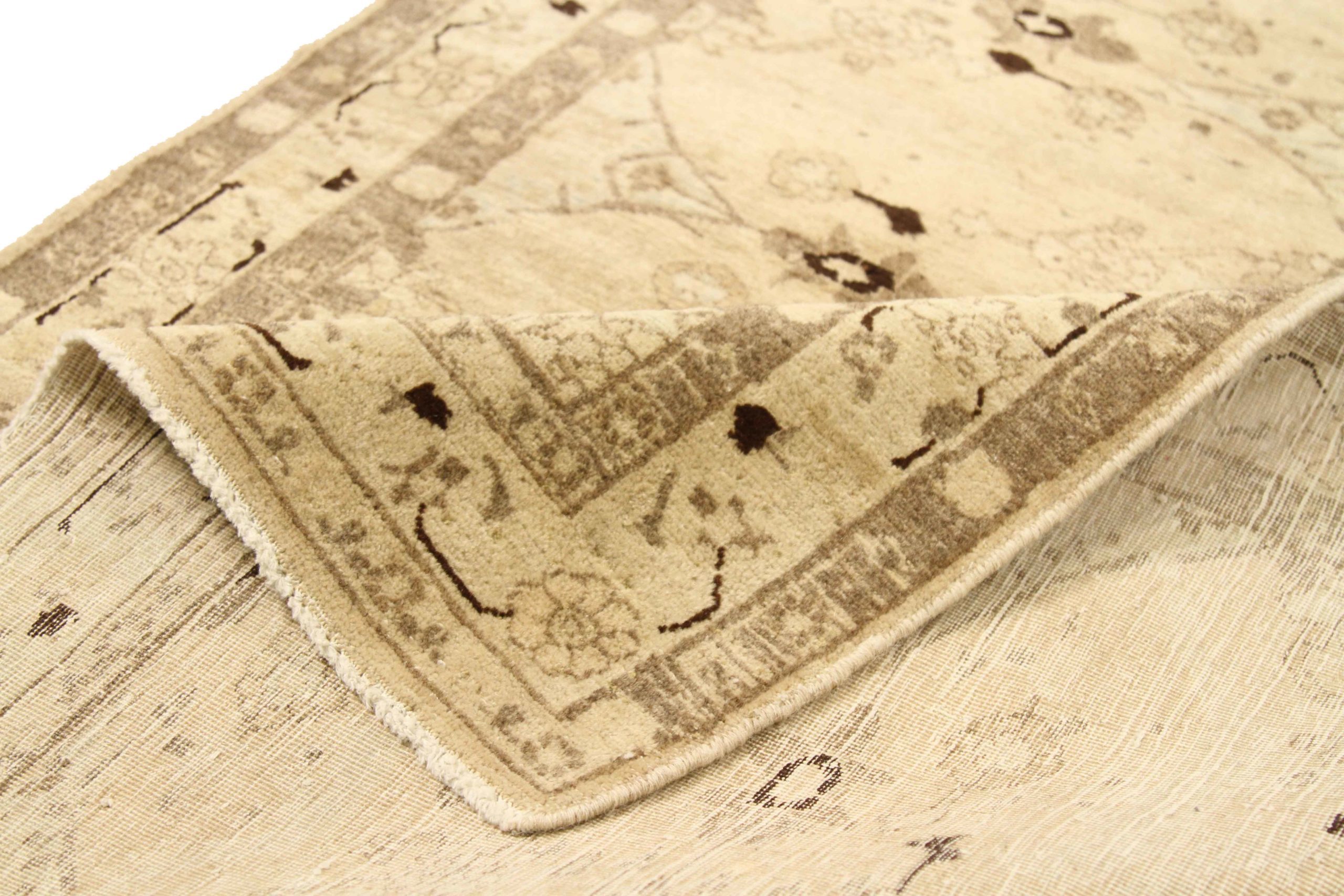 Thumbnail 12 for Antique Persian Tabriz Transitional Rug 13395