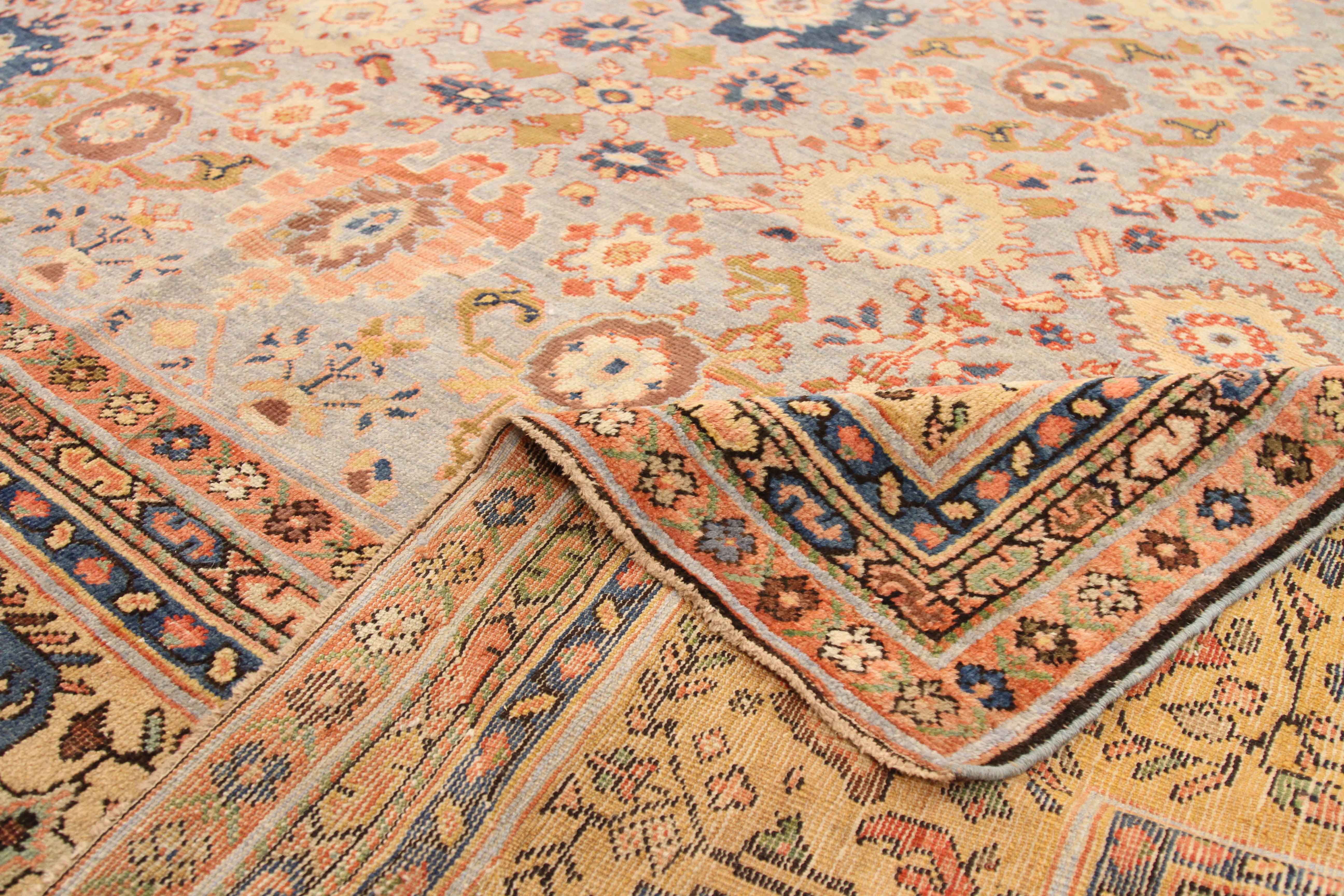 Thumbnail 4 for Antique Persian Sultanabad Transitional Rug 68893