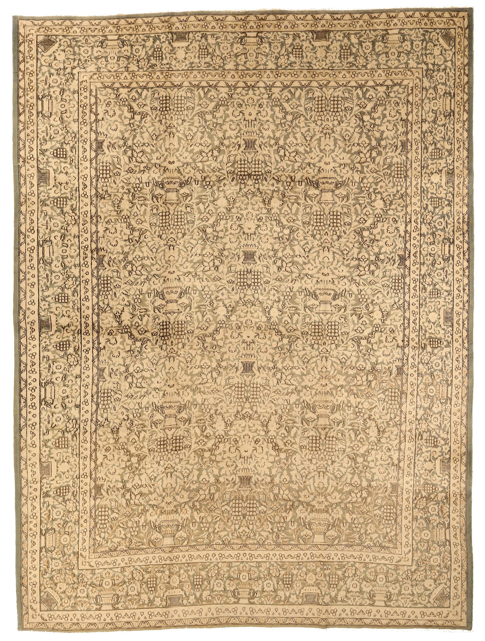 Thumbnail 9 for Antique Persian Kerman Transitional Rug 13427