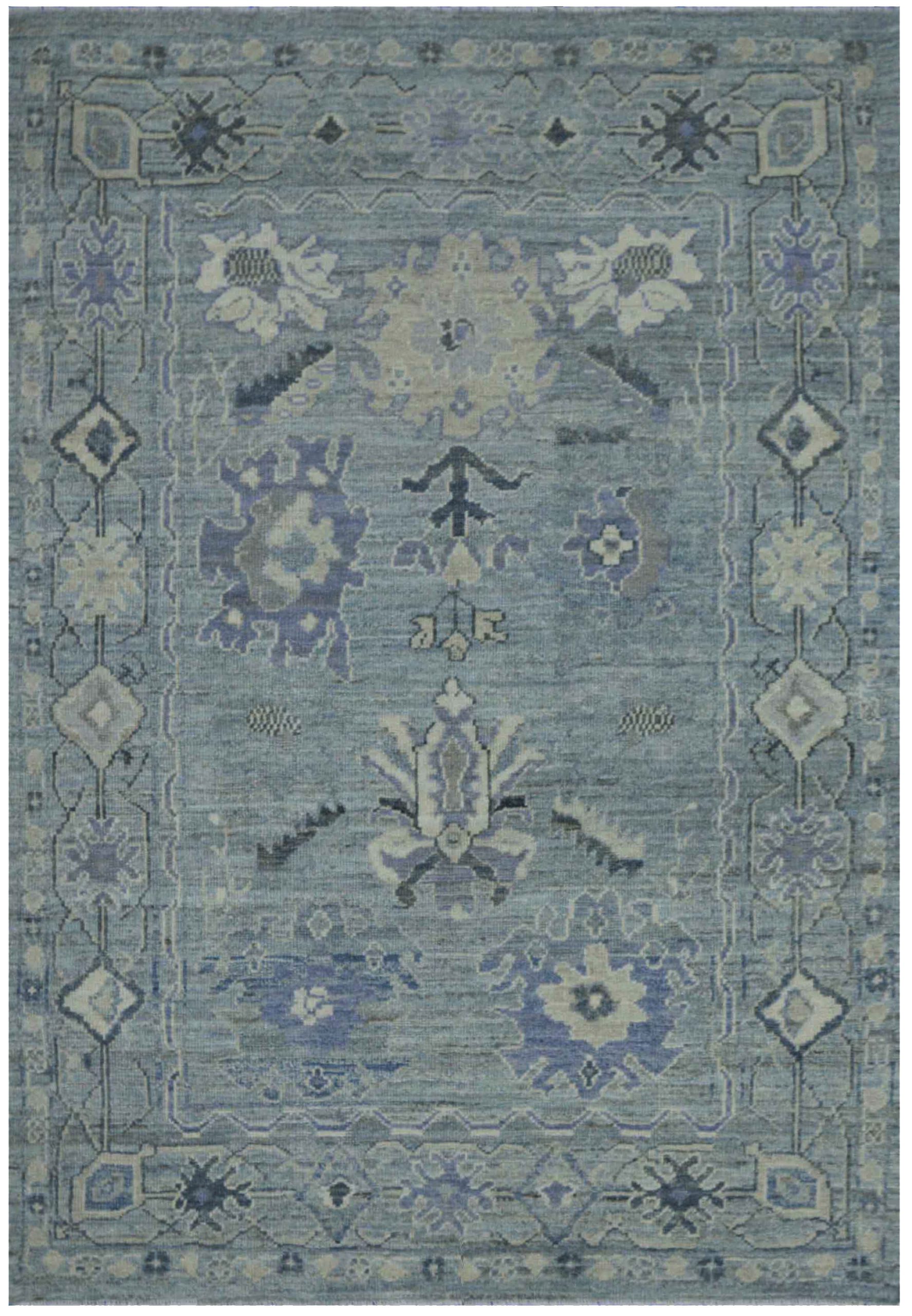 Thumbnail 11 for Turkey Oushak Tribal Rug 88257