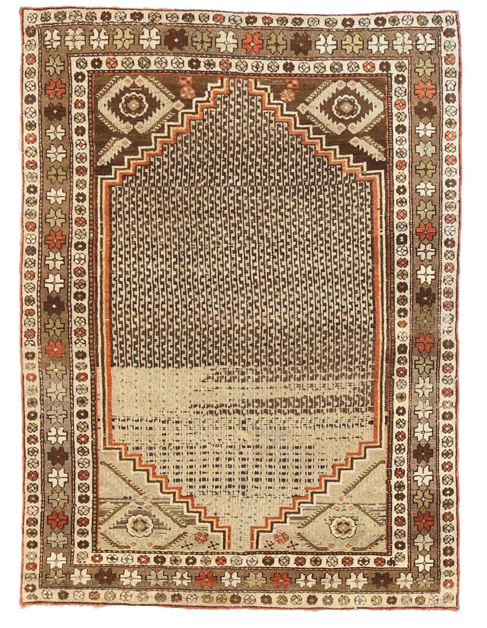 Thumbnail 4 for Antique Persian Kolyai Transitional Rug 68998