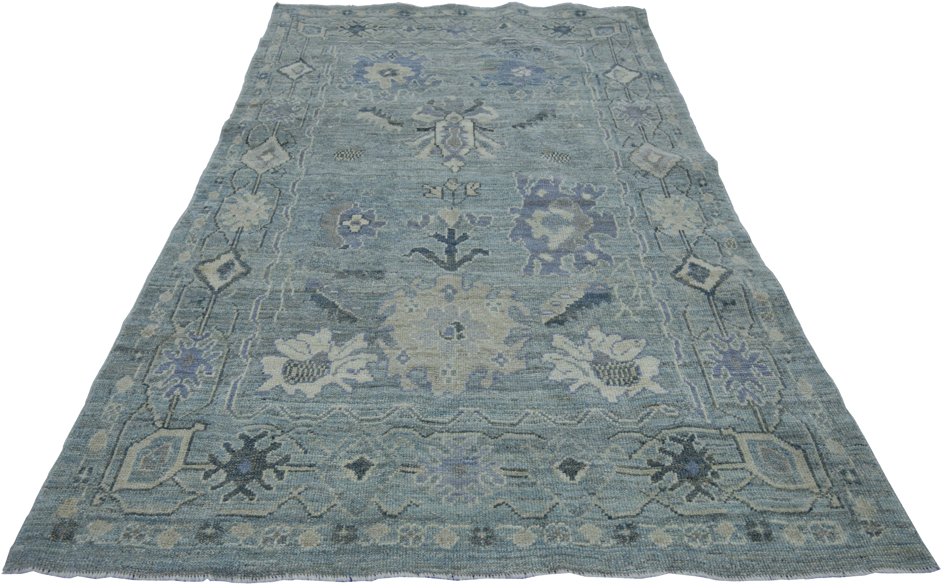 Thumbnail 2 for Turkey Oushak Tribal Rug 88257