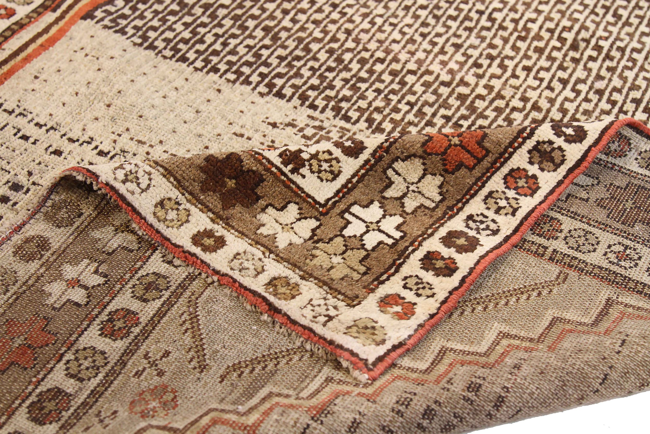 Thumbnail 14 for Antique Persian Kolyai Transitional Rug 68998