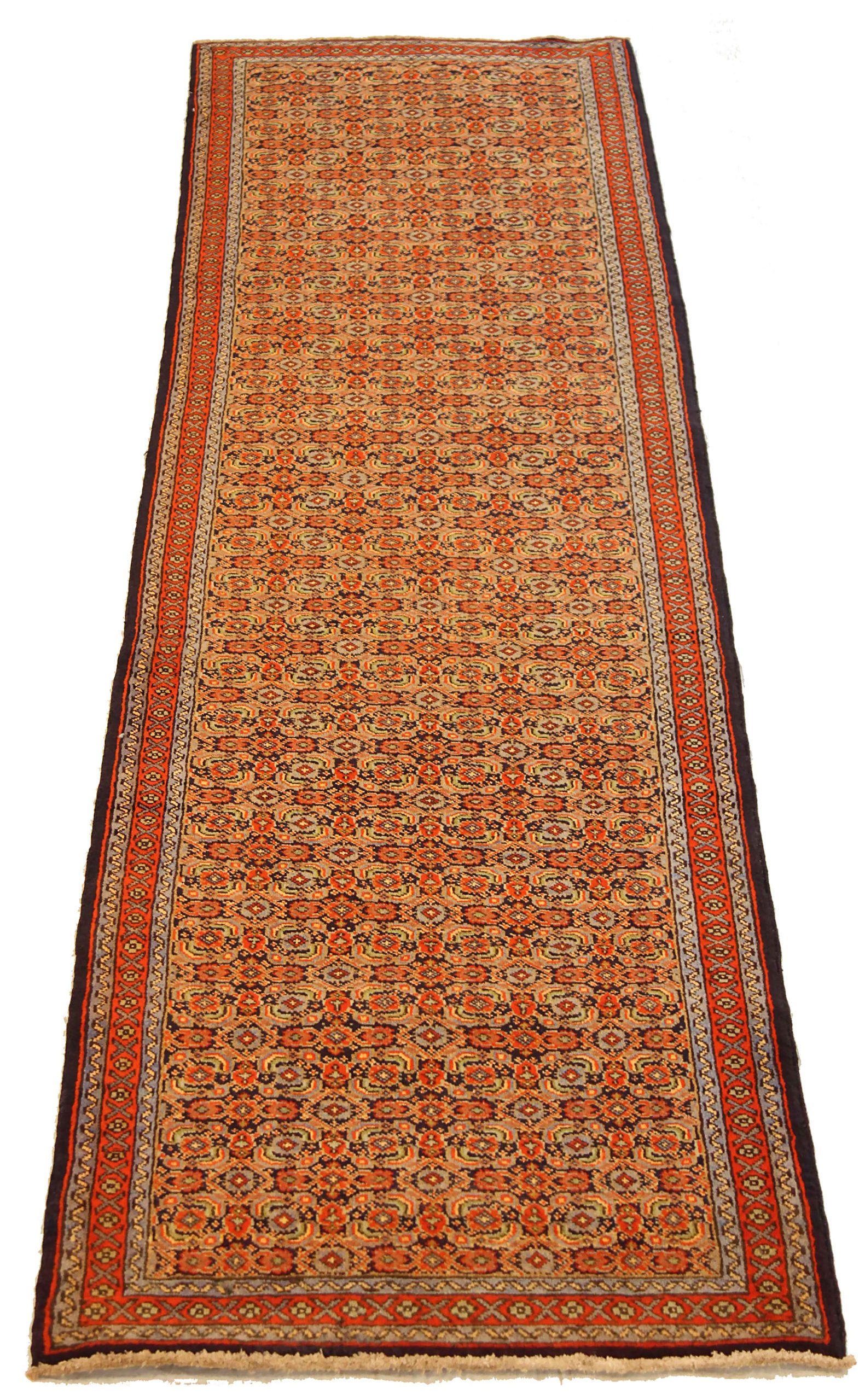 Thumbnail 12 for Antique Persian Ardebil Traditional Rug 68999