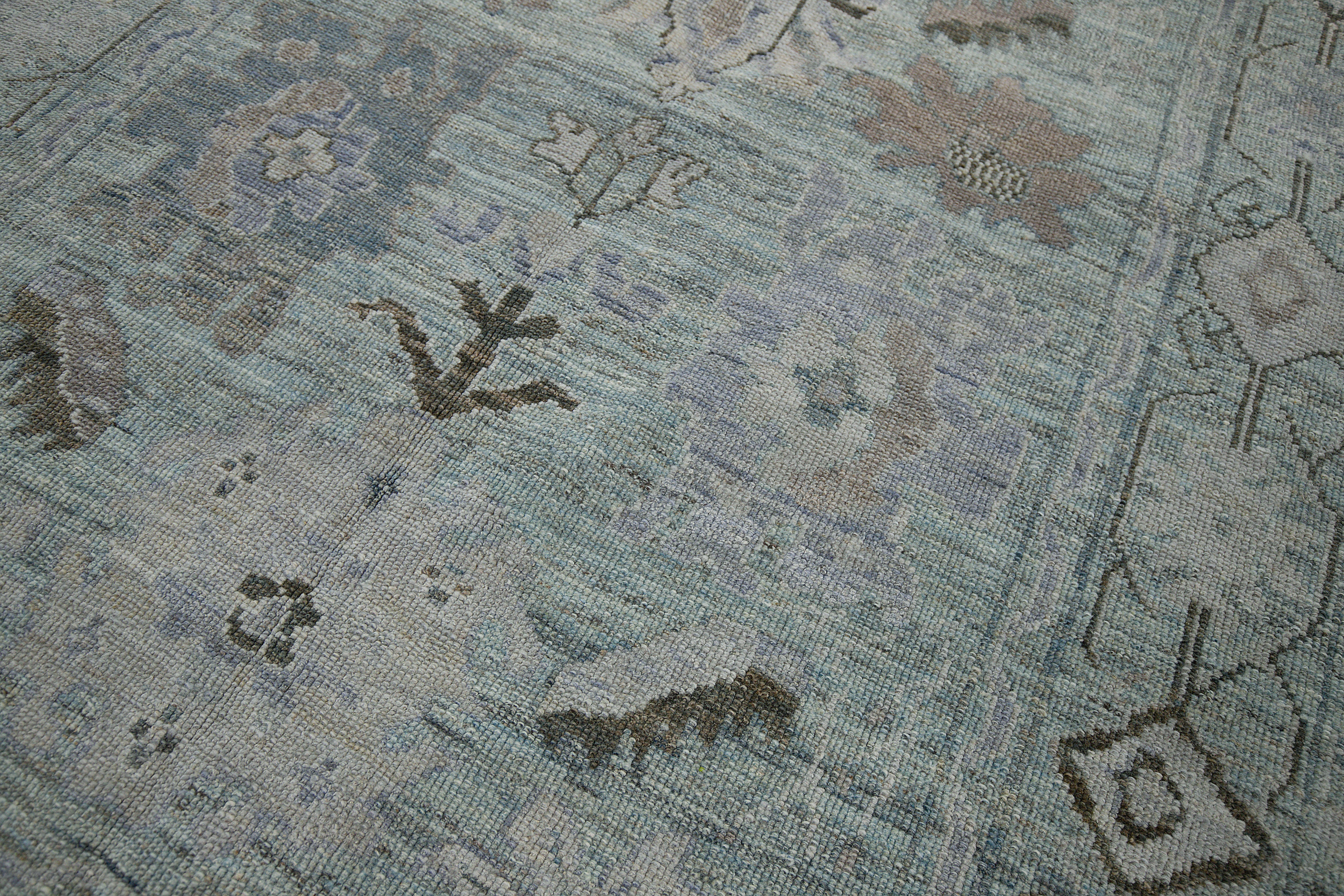 Thumbnail 7 for Turkey Oushak Tribal Rug 88272