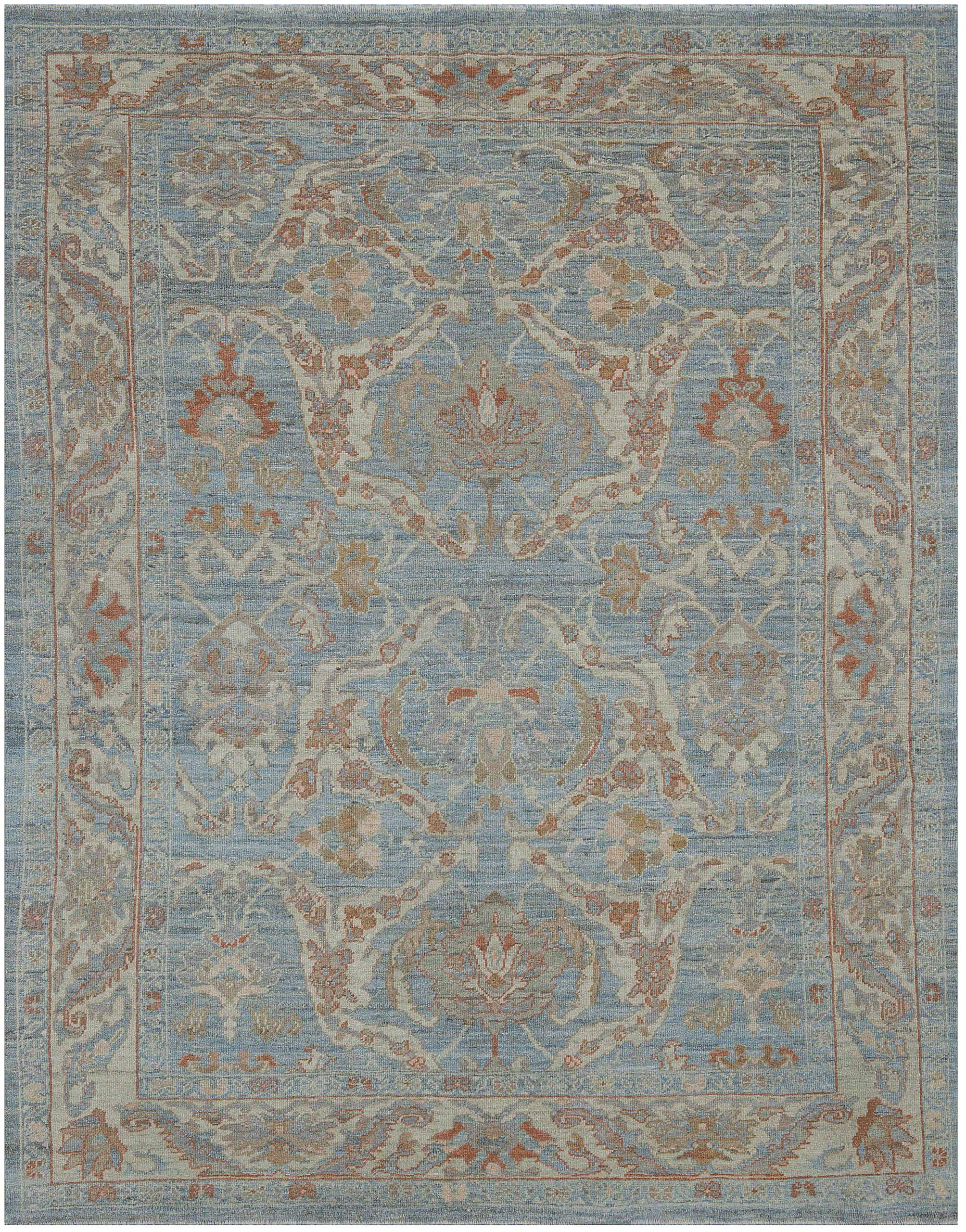 Thumbnail 13 for Turkey Oushak Tribal Rug 88277