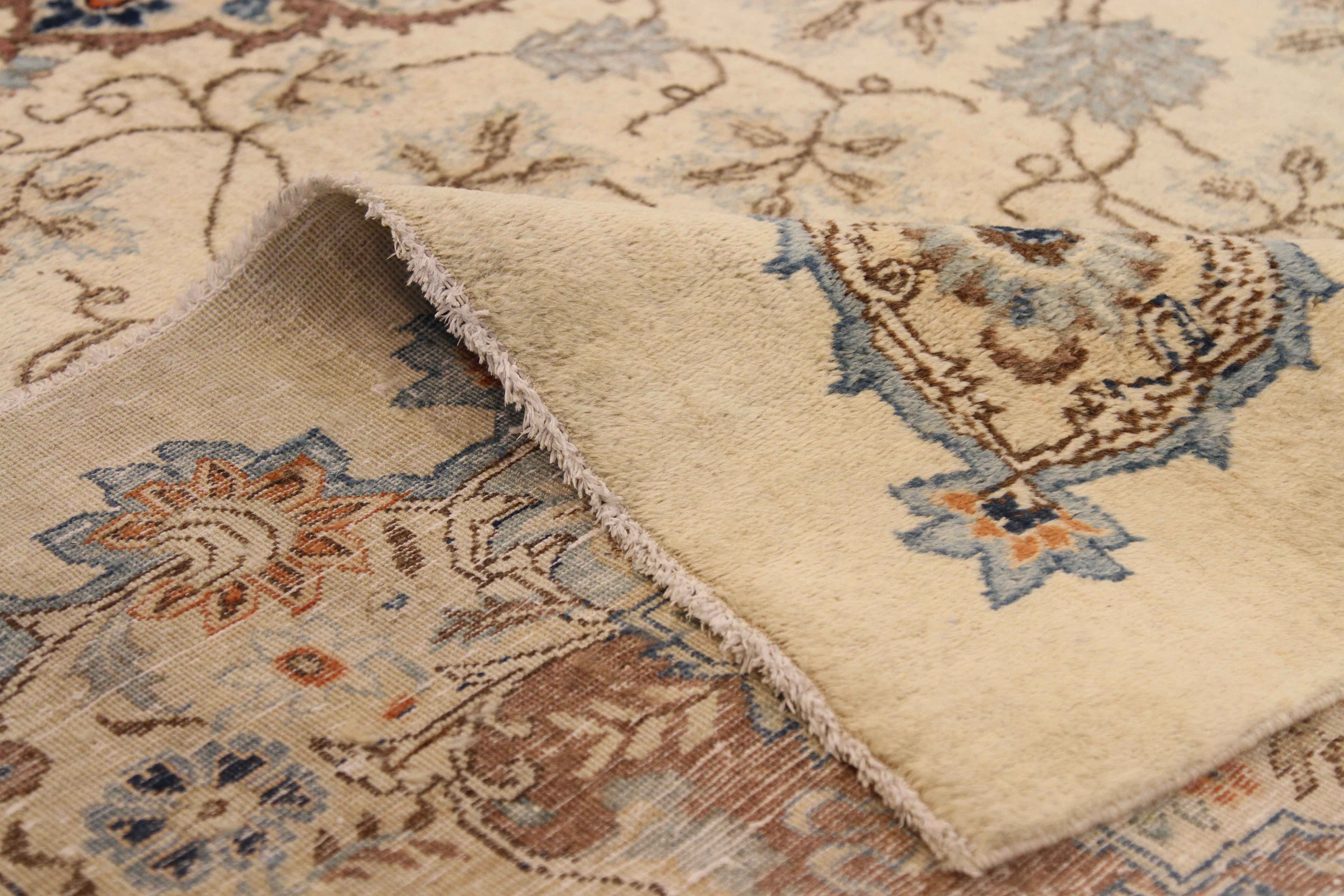 Thumbnail 6 for Antique Persian Kashan Traditional Rug 69003