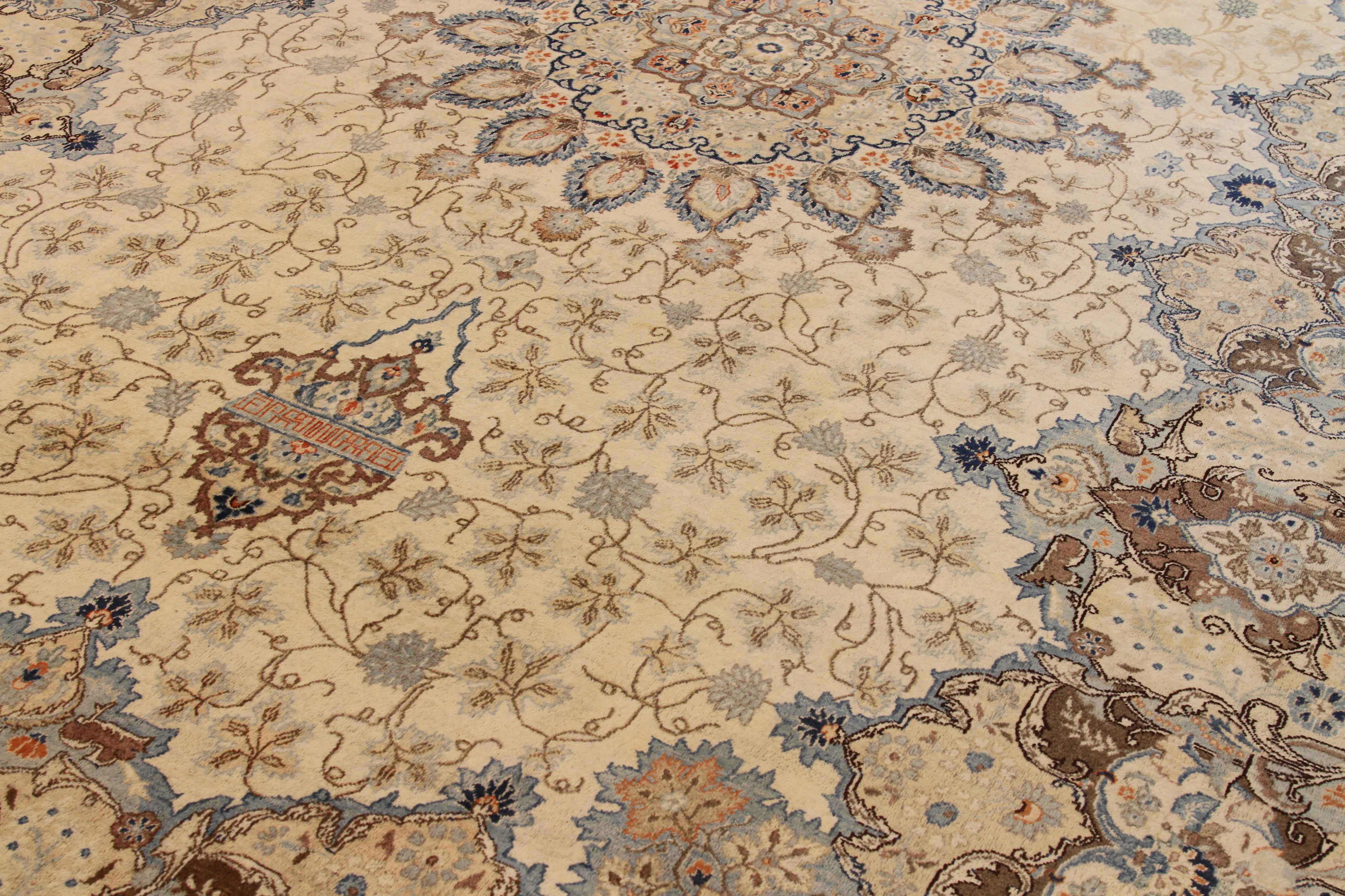 Thumbnail 2 for Antique Persian Kashan Traditional Rug 69003