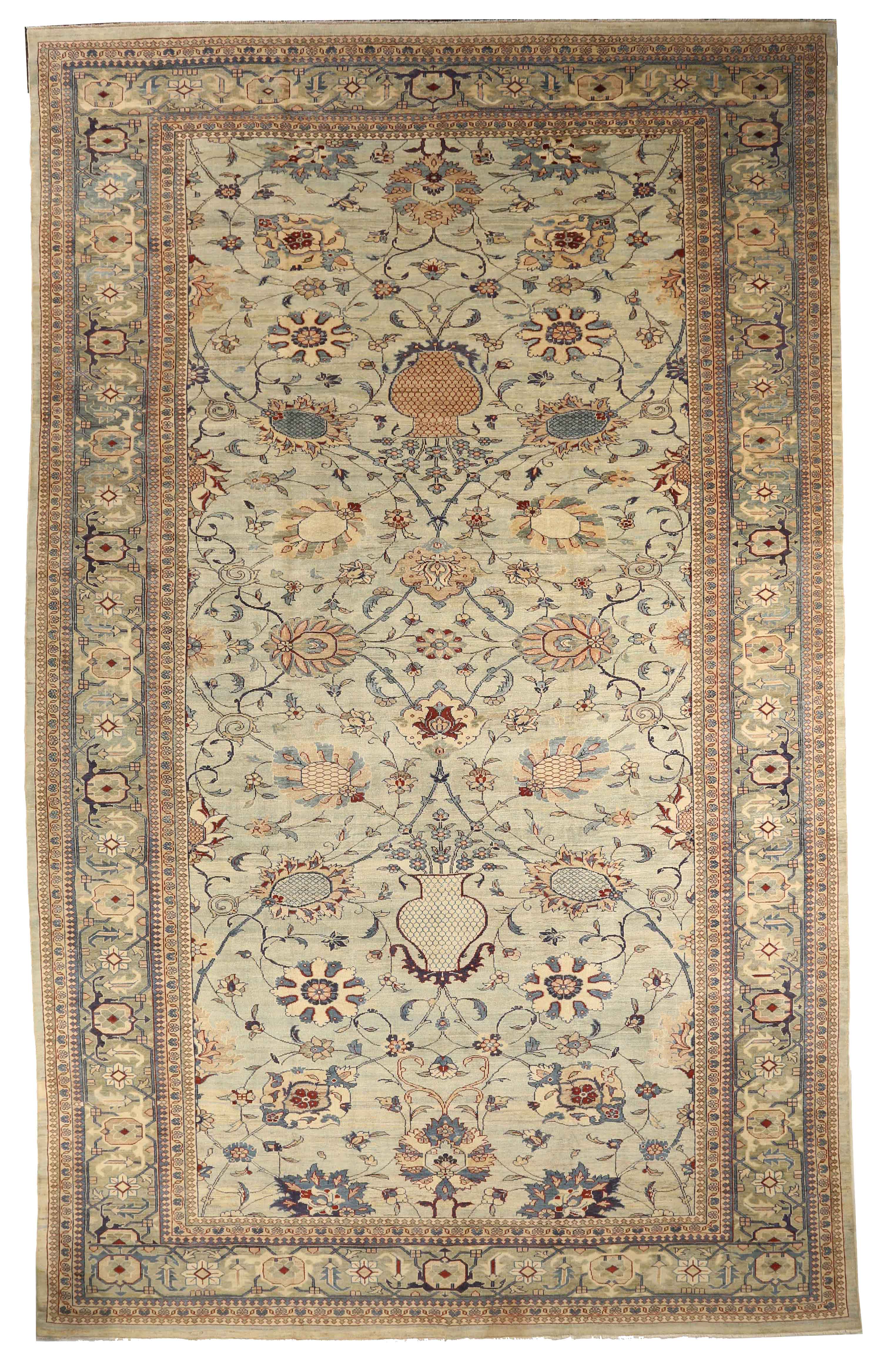 Thumbnail 2 for Persian Sultanabad Transitional Rug 13532