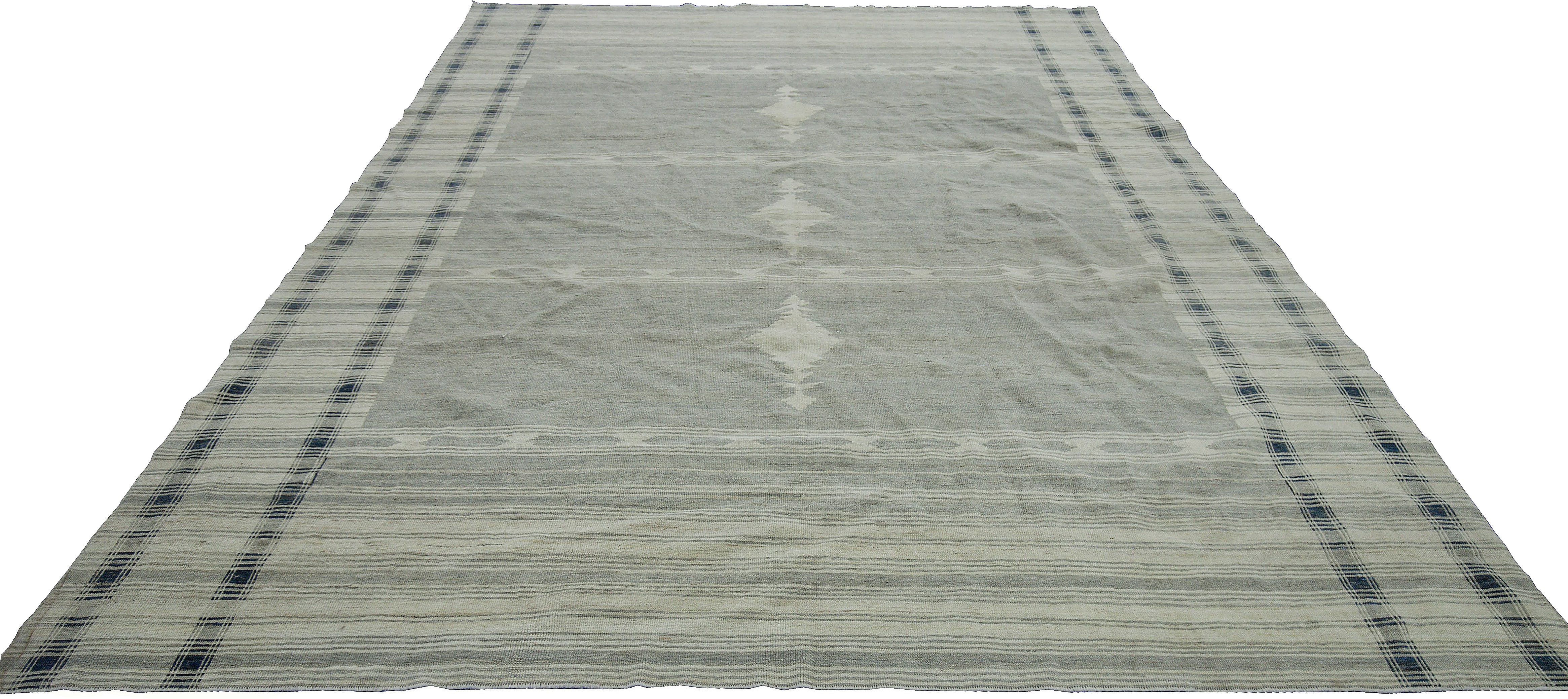 Thumbnail 8 for Turkey Oushak Tribal Rug 88319