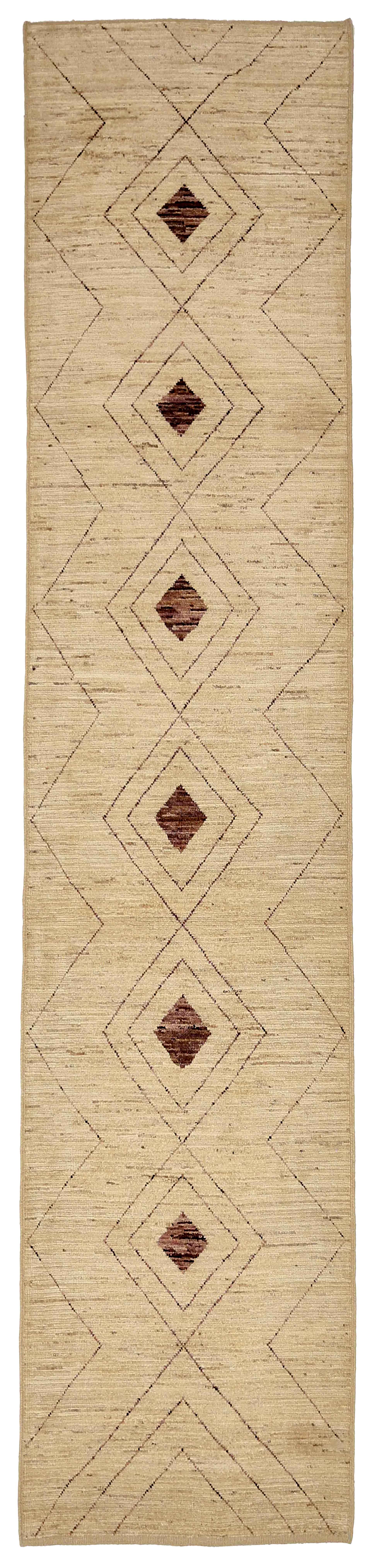 Thumbnail 5 for Afghanistan Moroccan Tribal Rug 90467