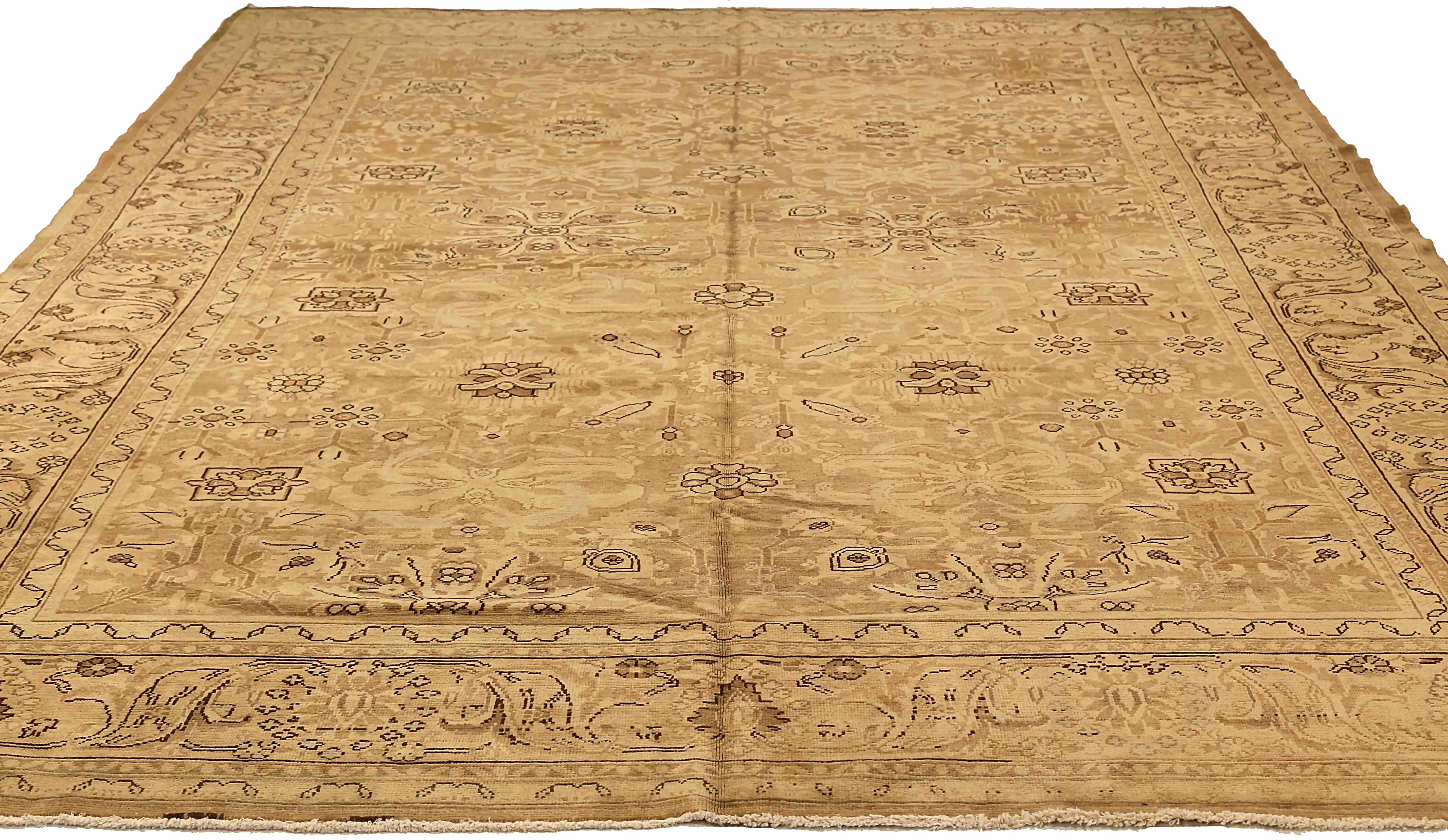 Thumbnail 3 for Antique Persian Malayer Transitional Rug 73279