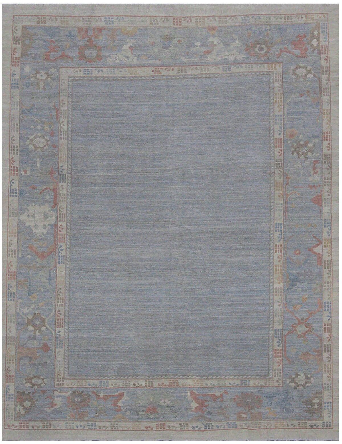 Thumbnail 12 for Turkey Oushak Tribal Rug 88250