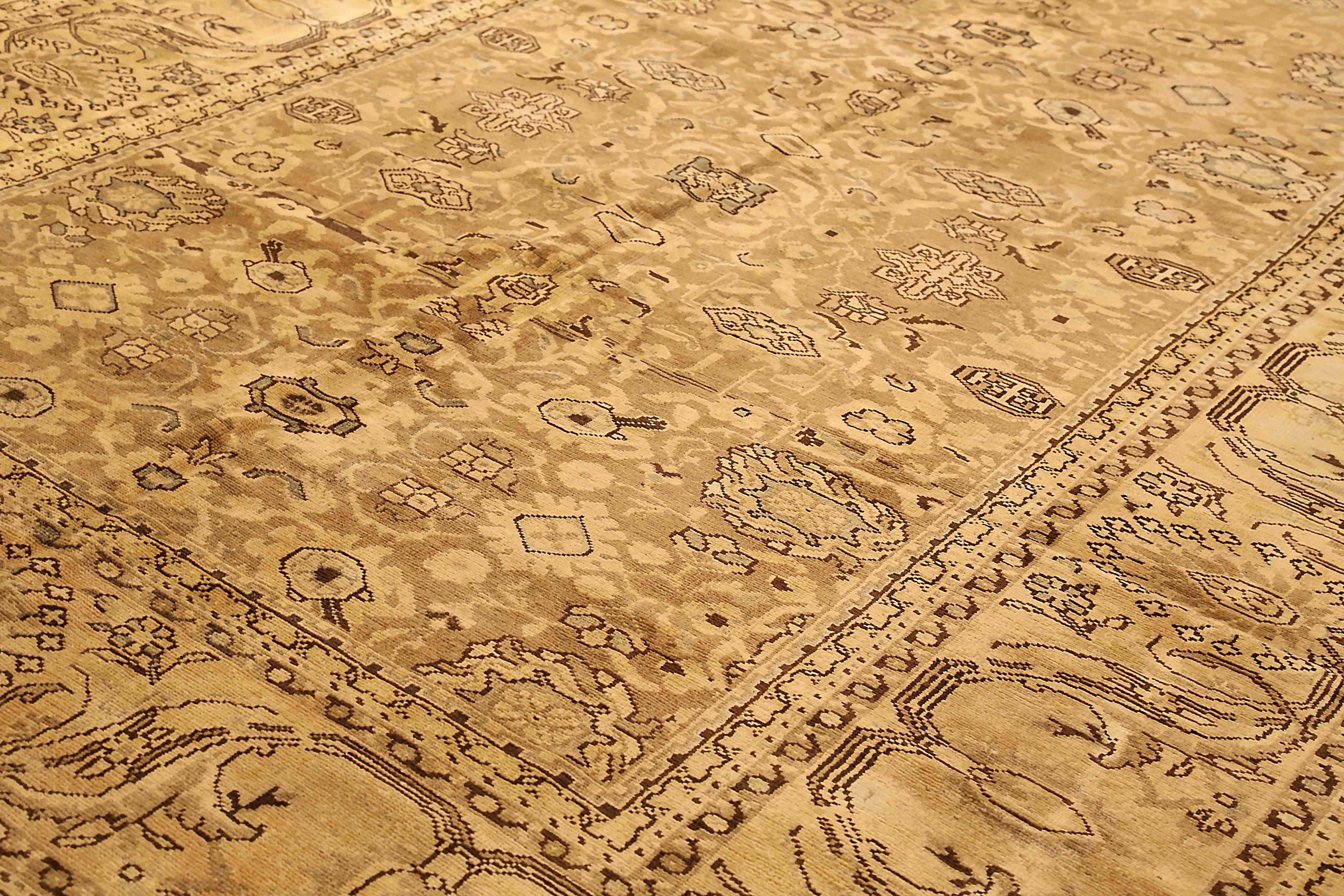 Thumbnail 3 for Antique Persian Malayer Transitional Rug 73258