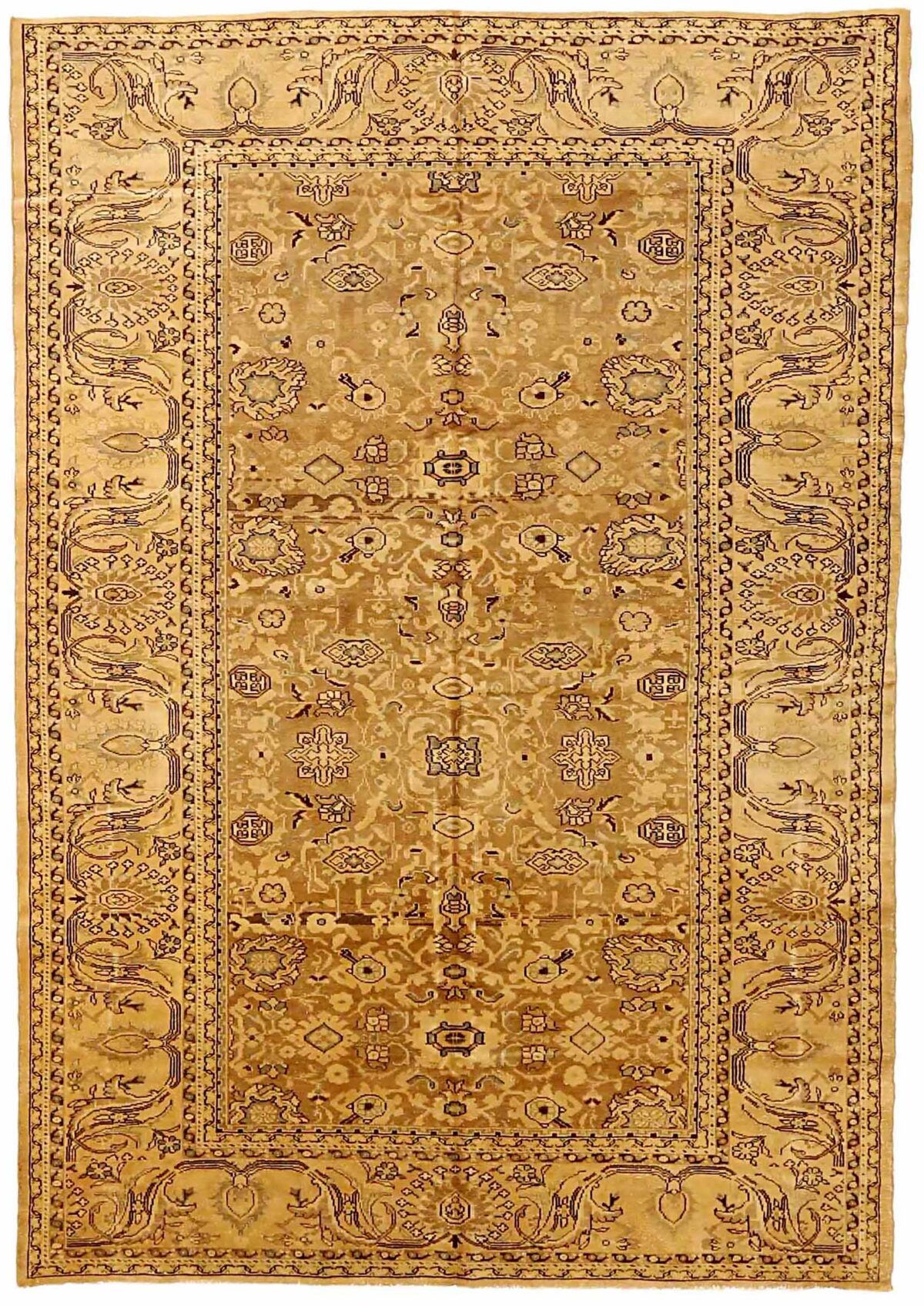 Thumbnail 6 for Antique Persian Malayer Transitional Rug 73258