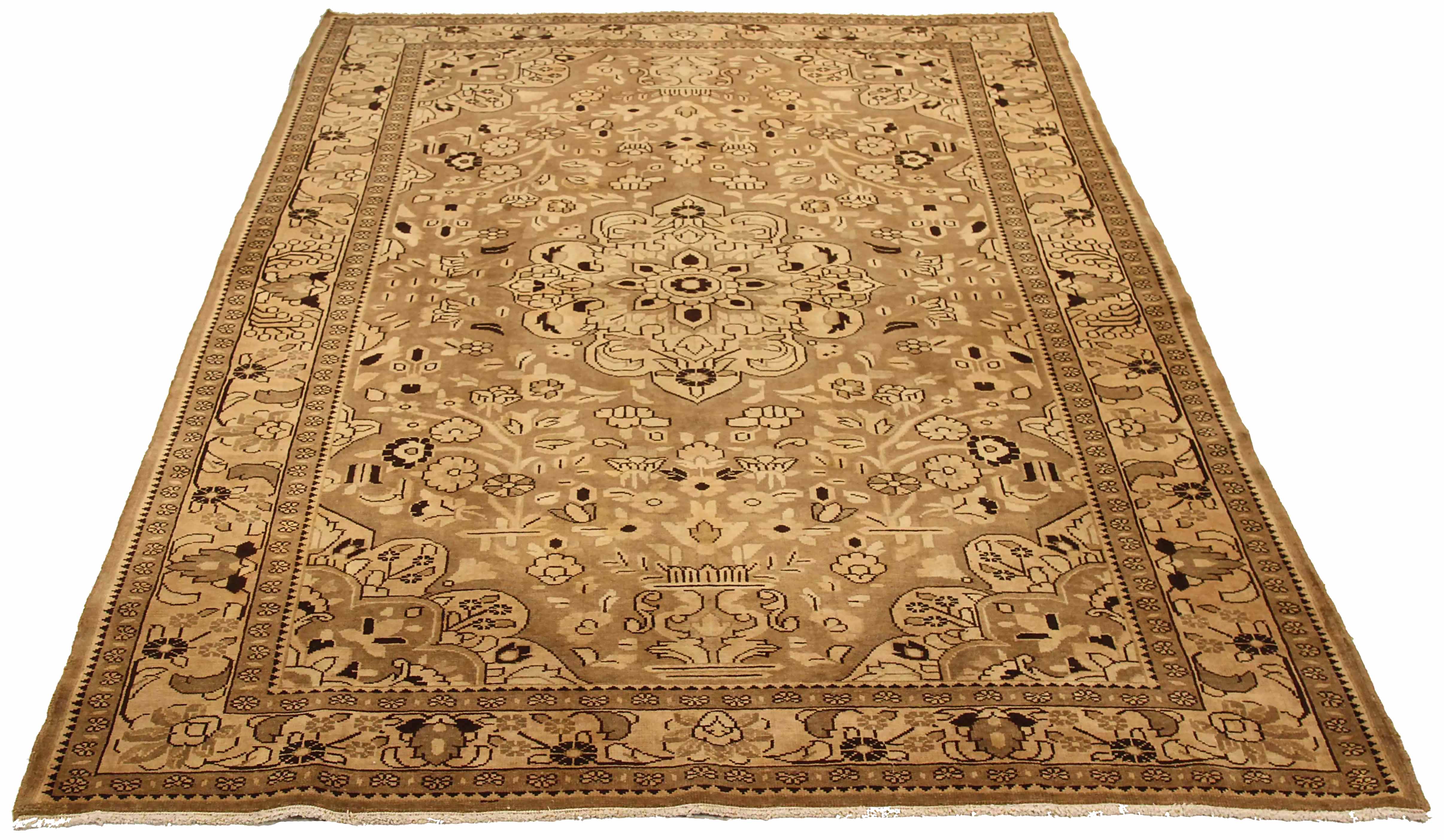 Thumbnail 5 for Antique Persian Malayer Traditional Rug 73269