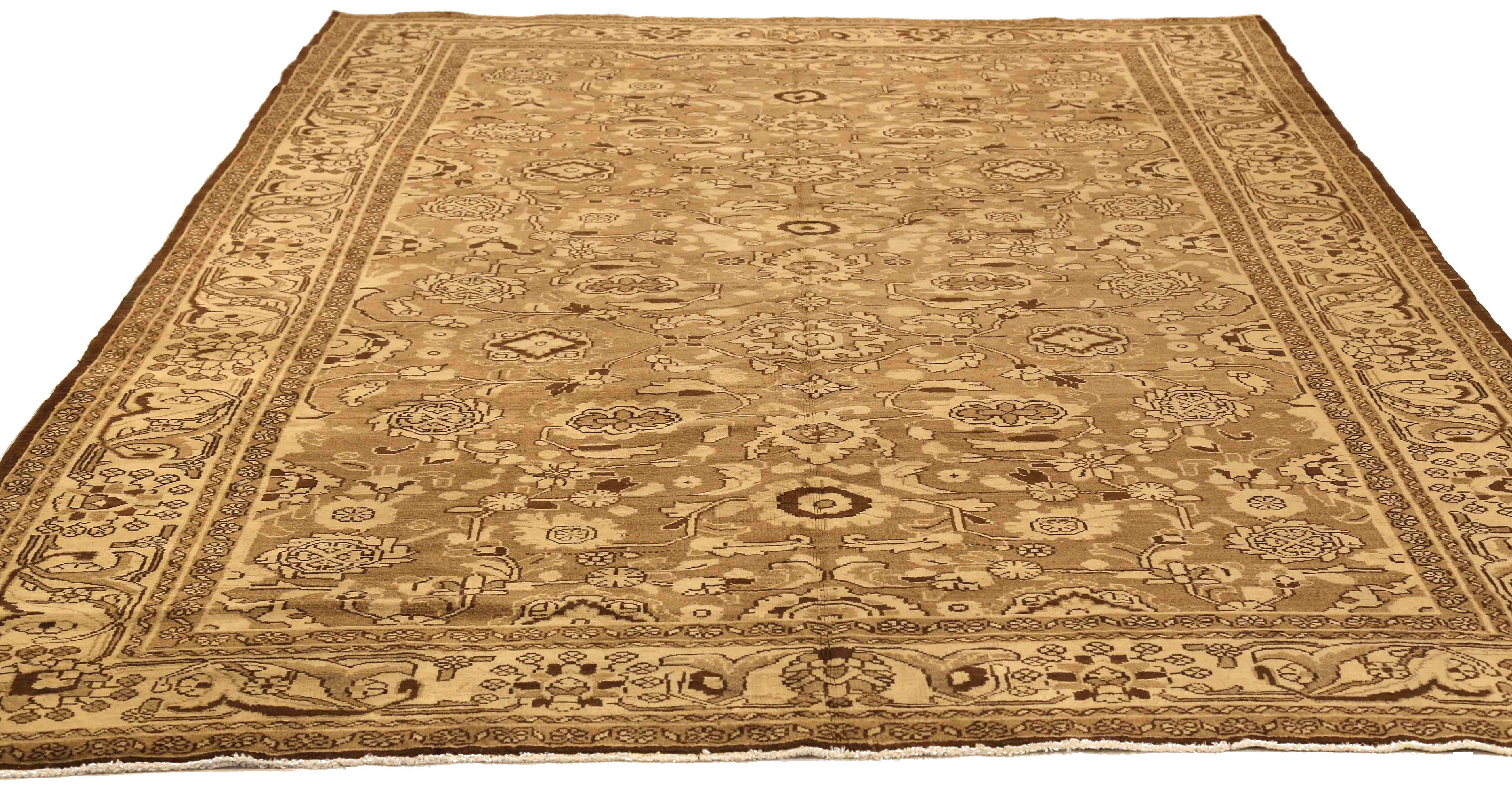 Thumbnail 4 for Antique Persian Malayer Transitional Rug 73255