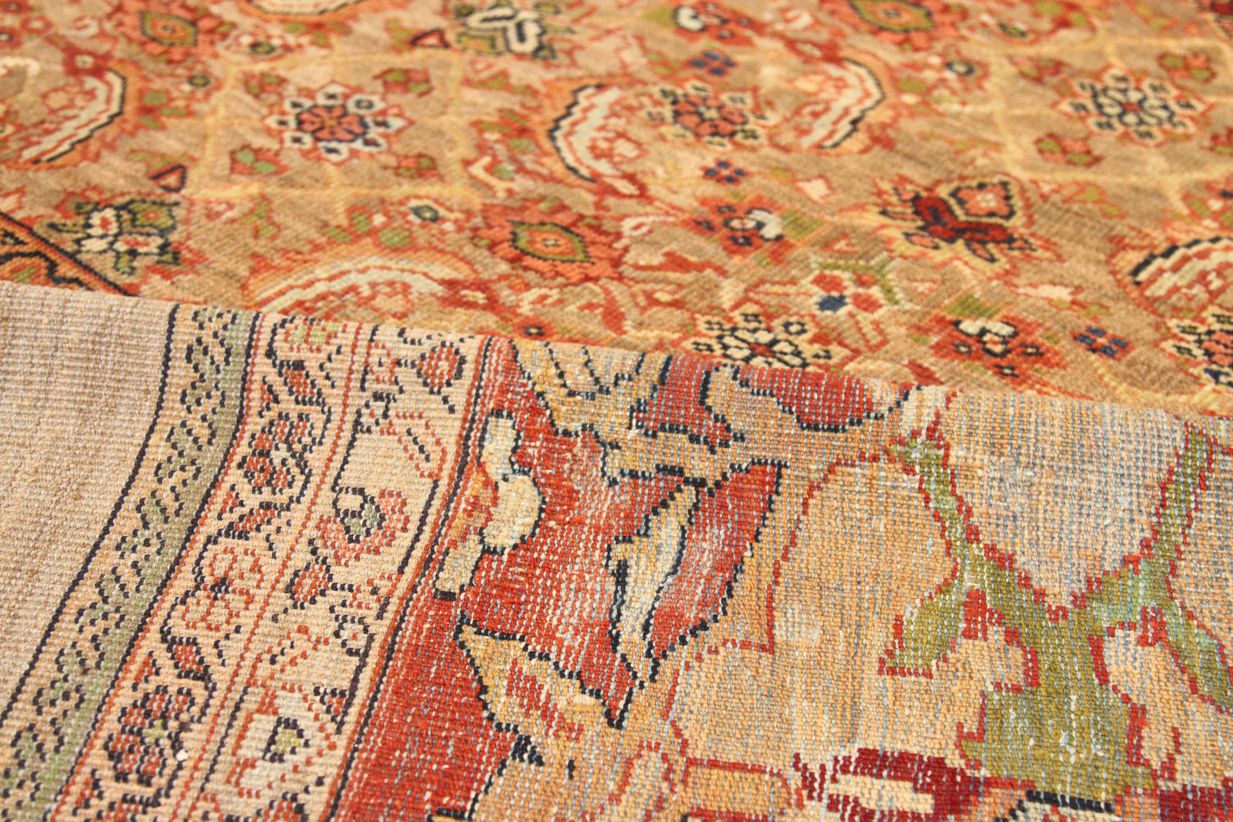 Thumbnail 6 for Antique Persian Sultanabad Transitional Rug 13615