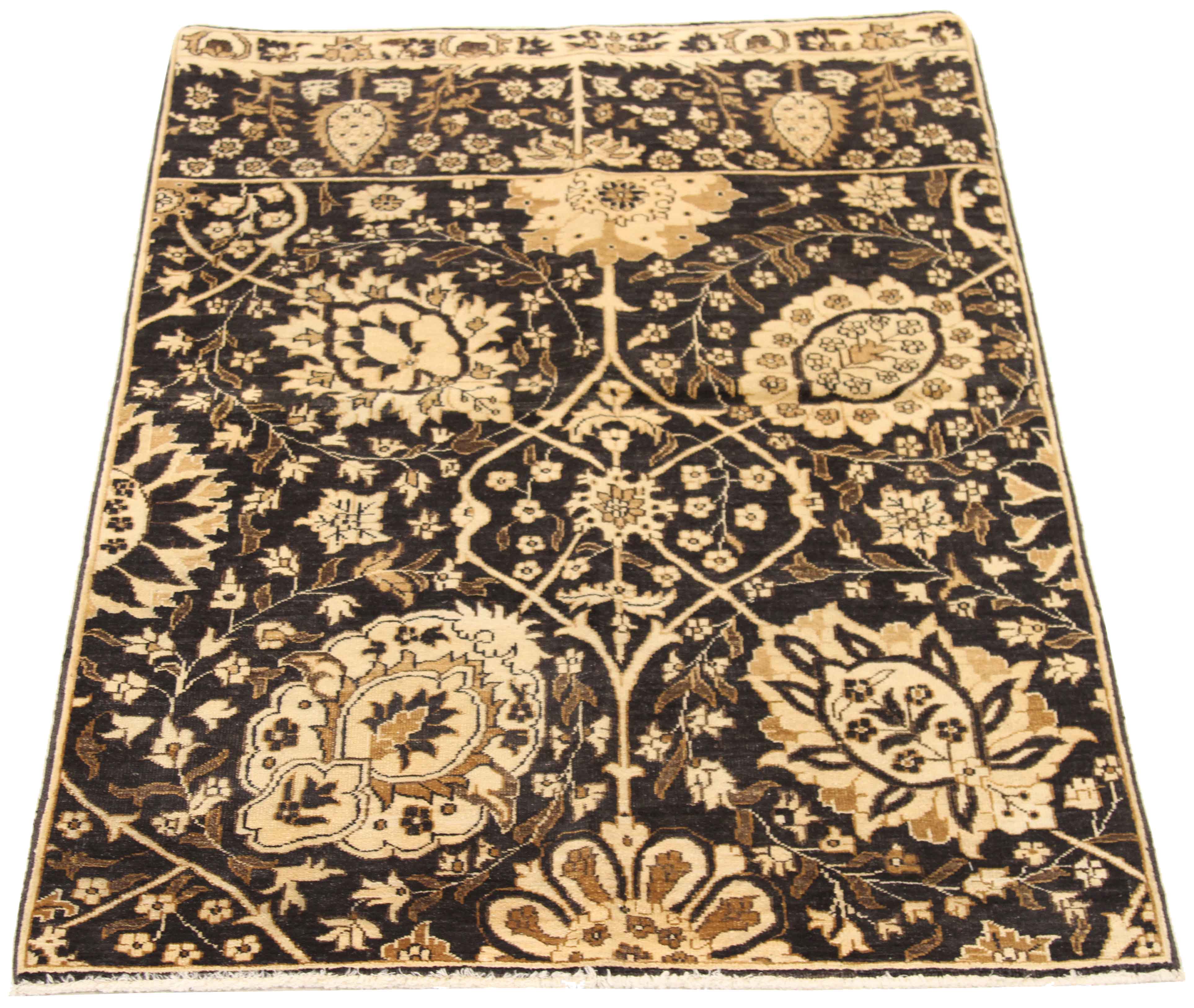 Thumbnail 6 for Turkey Tabriz Transitional Rug 13630